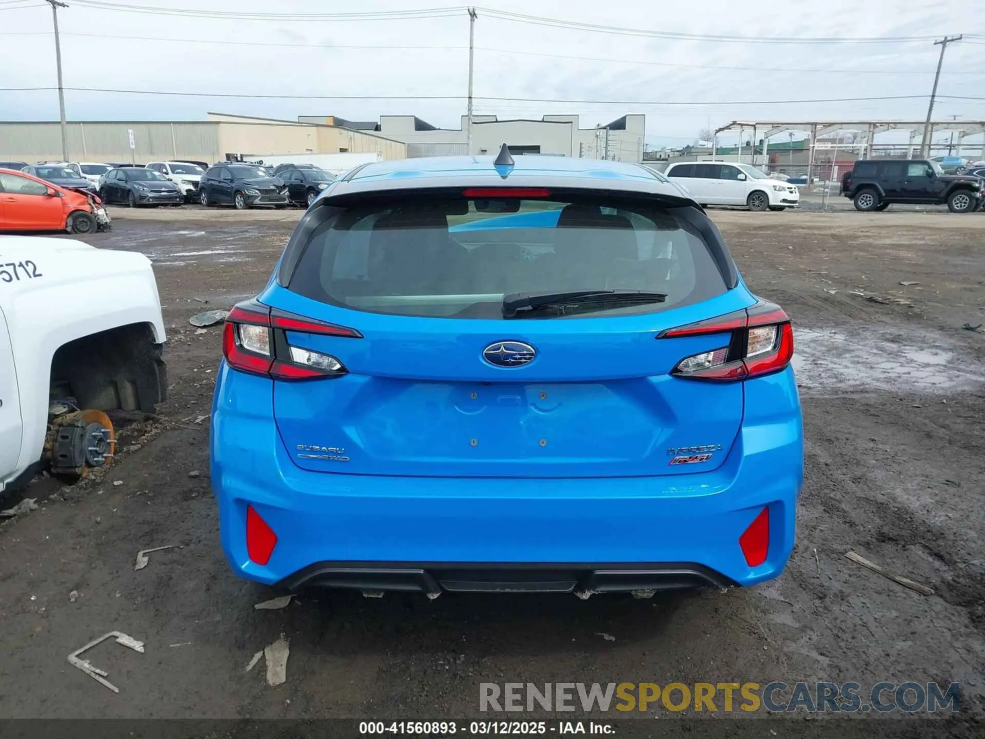 16 Photograph of a damaged car JF1GUHJCXR8327309 SUBARU IMPREZA 2024