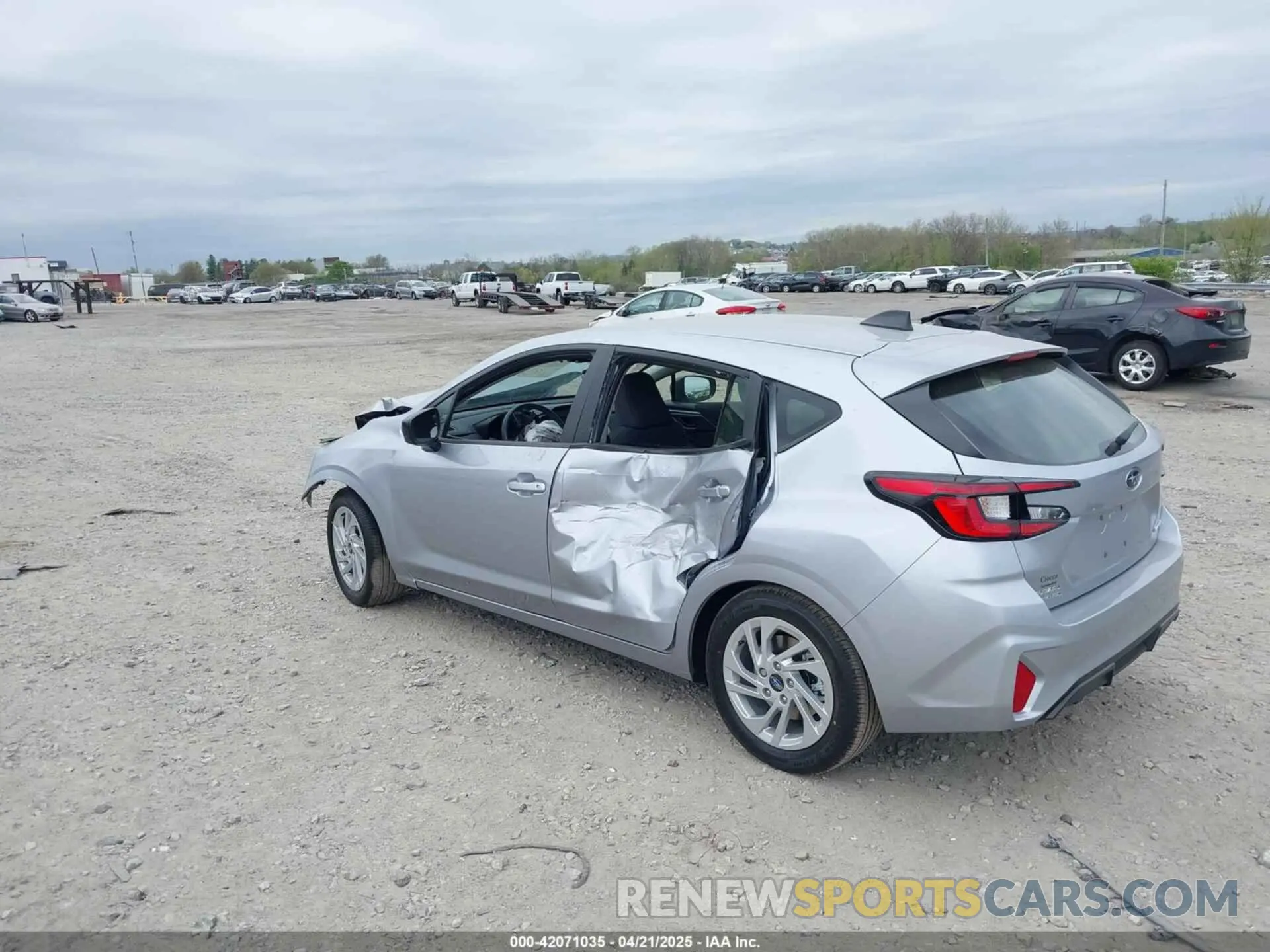 3 Photograph of a damaged car JF1GUABC7S8235845 SUBARU IMPREZA 2025