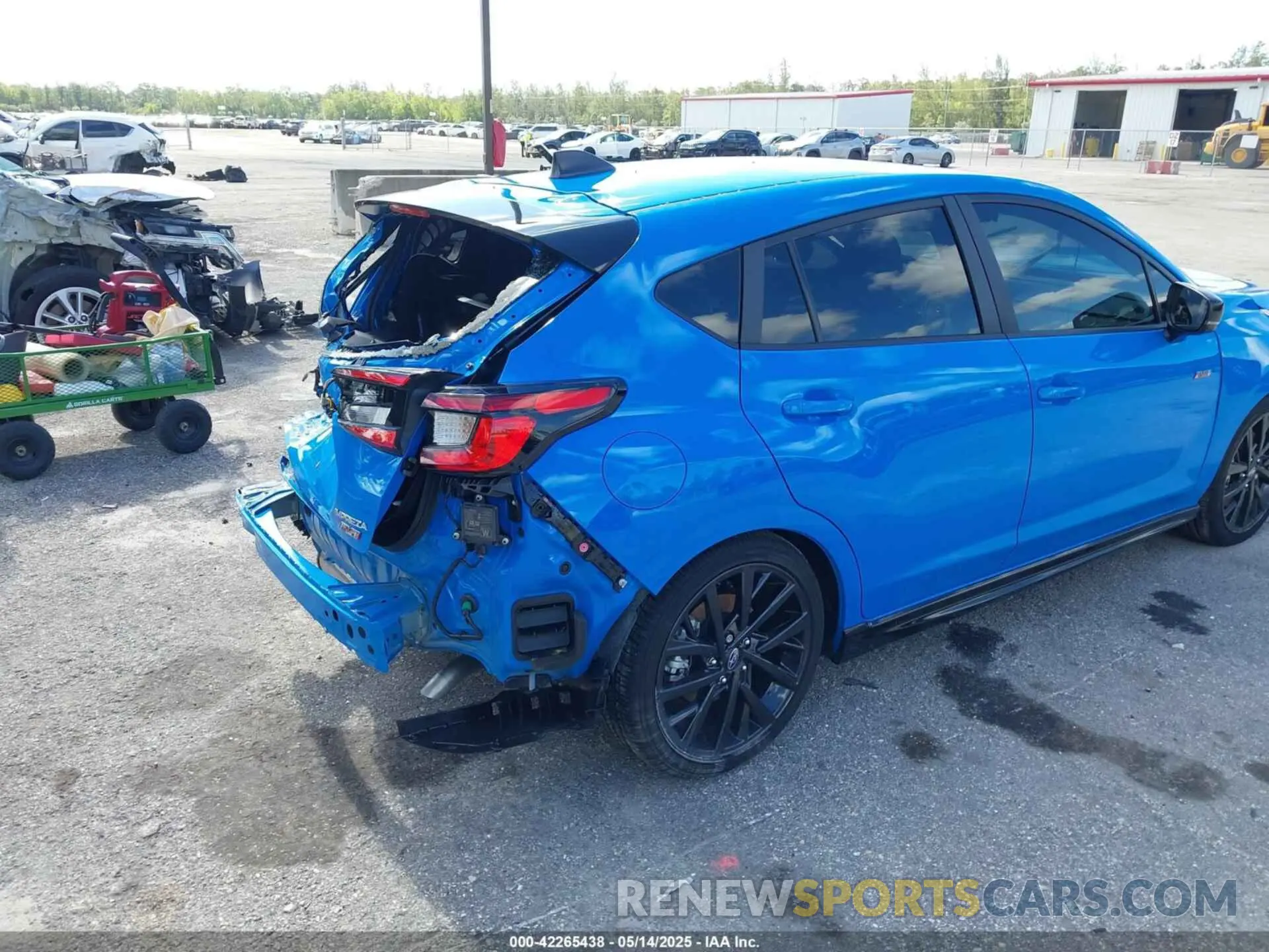 6 Photograph of a damaged car JF1GUHJC5S8200800 SUBARU IMPREZA 2025
