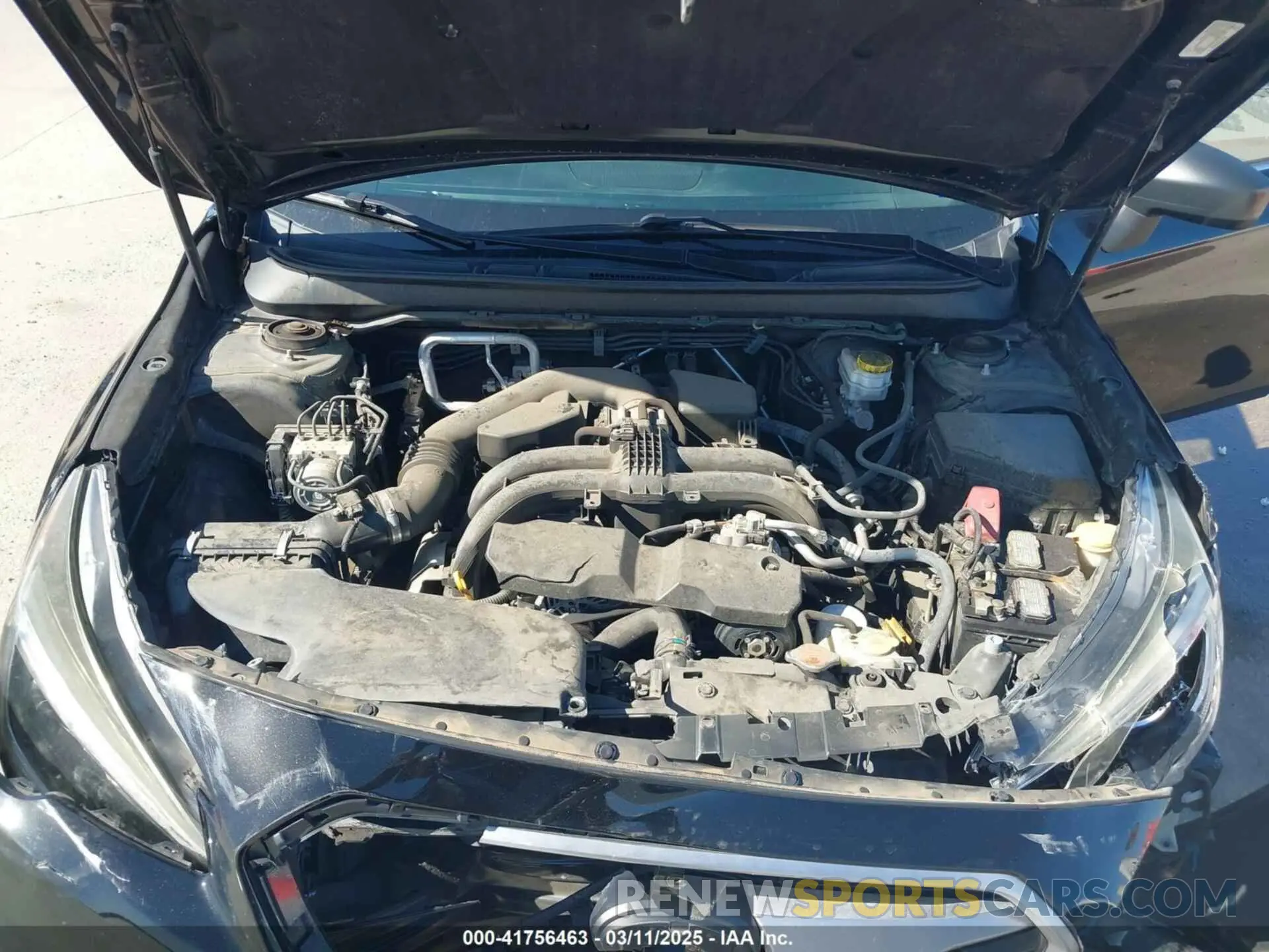 10 Photograph of a damaged car 4S3BNAB60K3002124 SUBARU LEGACY 2019