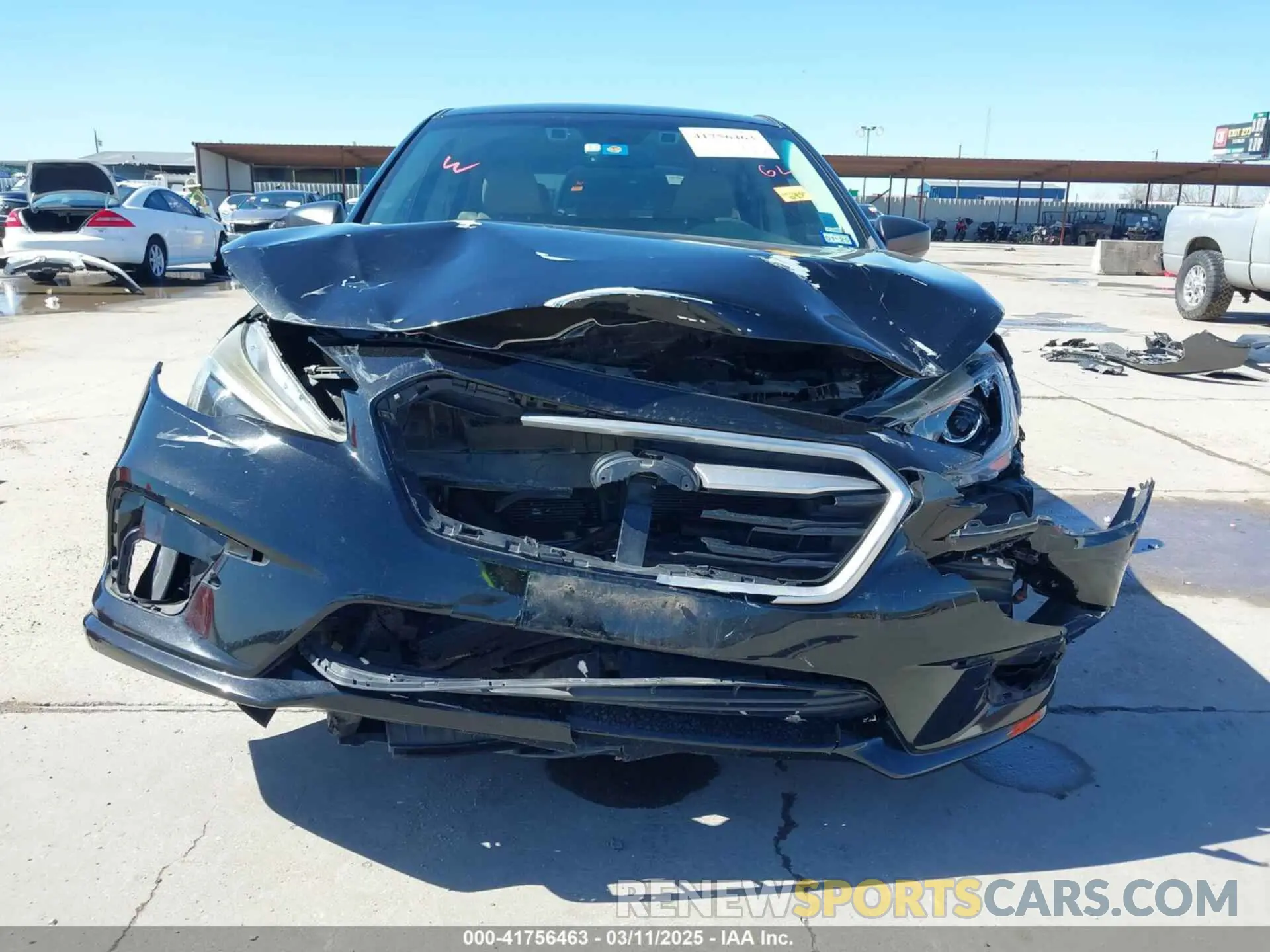 12 Photograph of a damaged car 4S3BNAB60K3002124 SUBARU LEGACY 2019