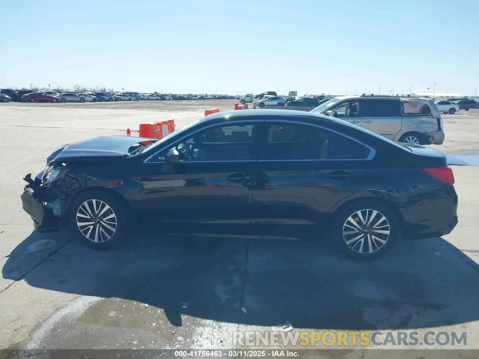 14 Photograph of a damaged car 4S3BNAB60K3002124 SUBARU LEGACY 2019