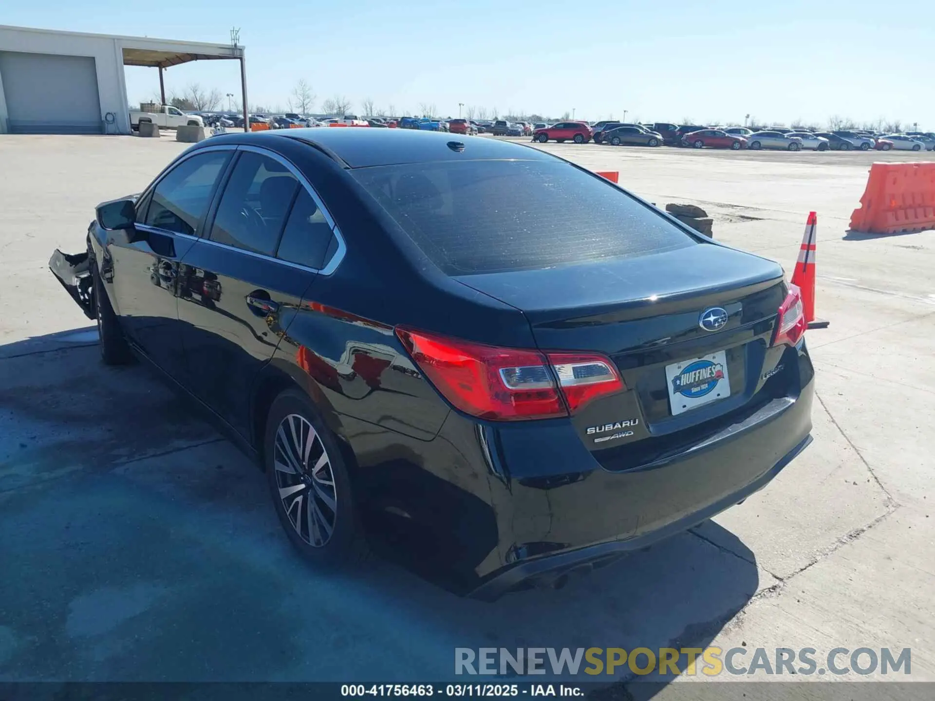 3 Photograph of a damaged car 4S3BNAB60K3002124 SUBARU LEGACY 2019