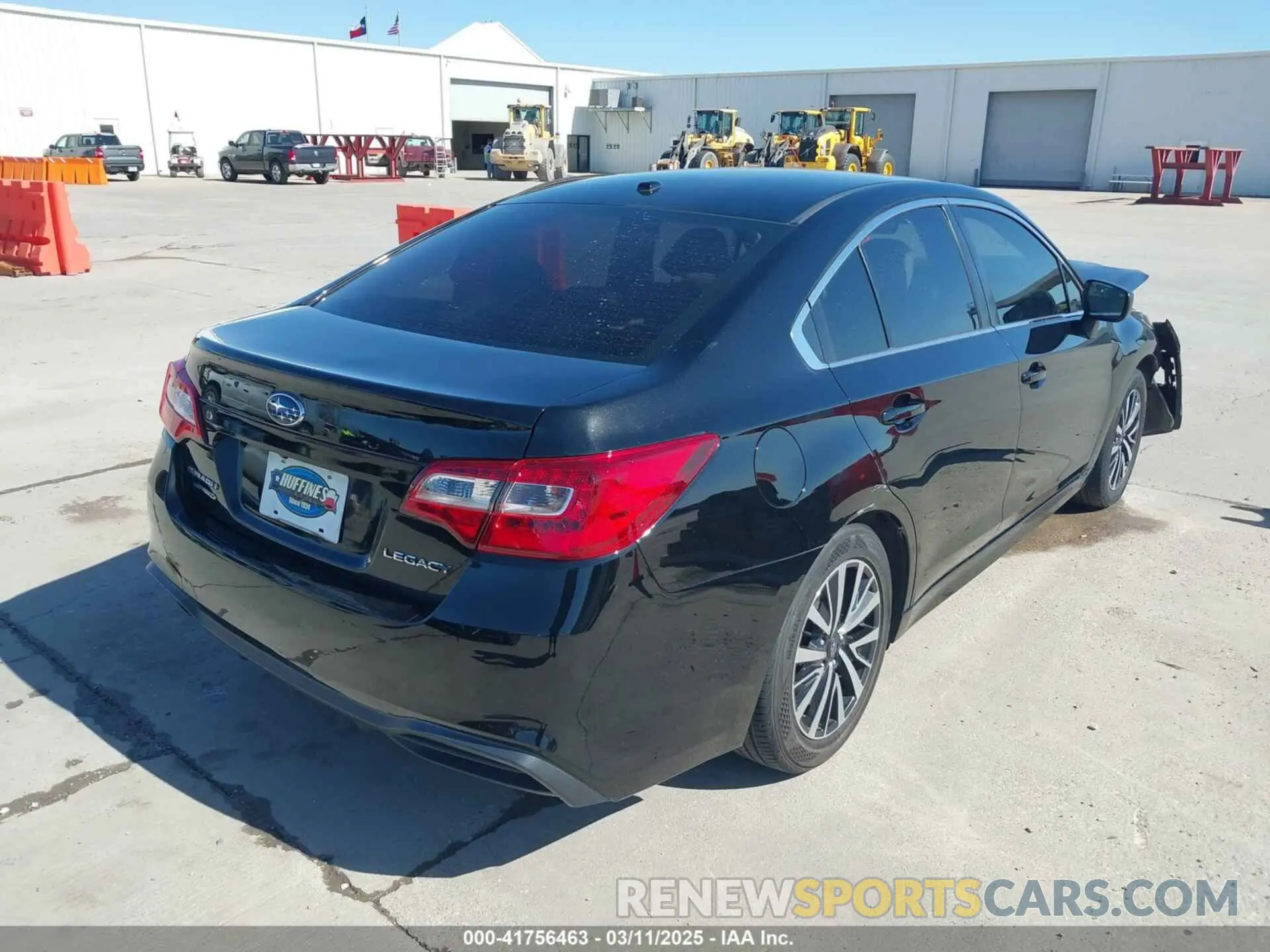 4 Photograph of a damaged car 4S3BNAB60K3002124 SUBARU LEGACY 2019