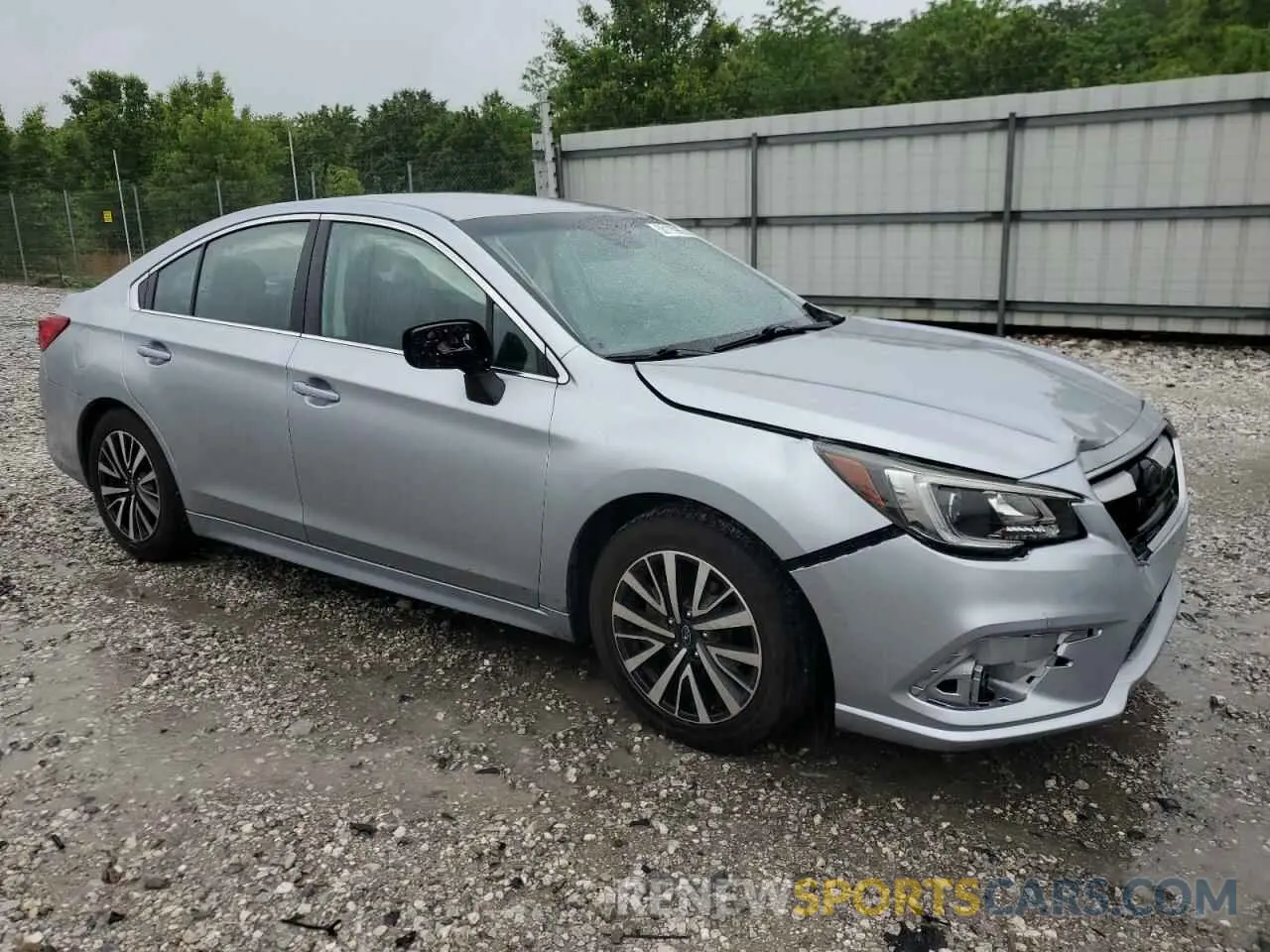 4 Photograph of a damaged car 4S3BNAB60K3007677 SUBARU LEGACY 2019