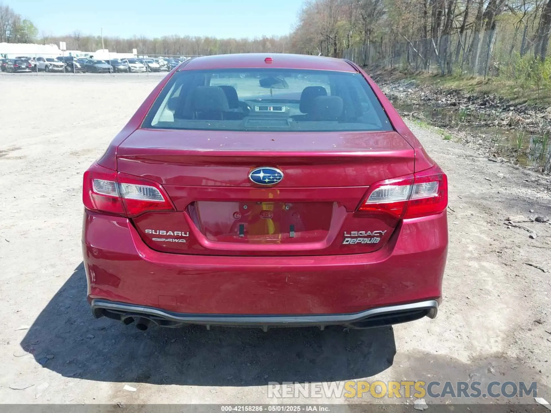 16 Photograph of a damaged car 4S3BNAB62K3025002 SUBARU LEGACY 2019