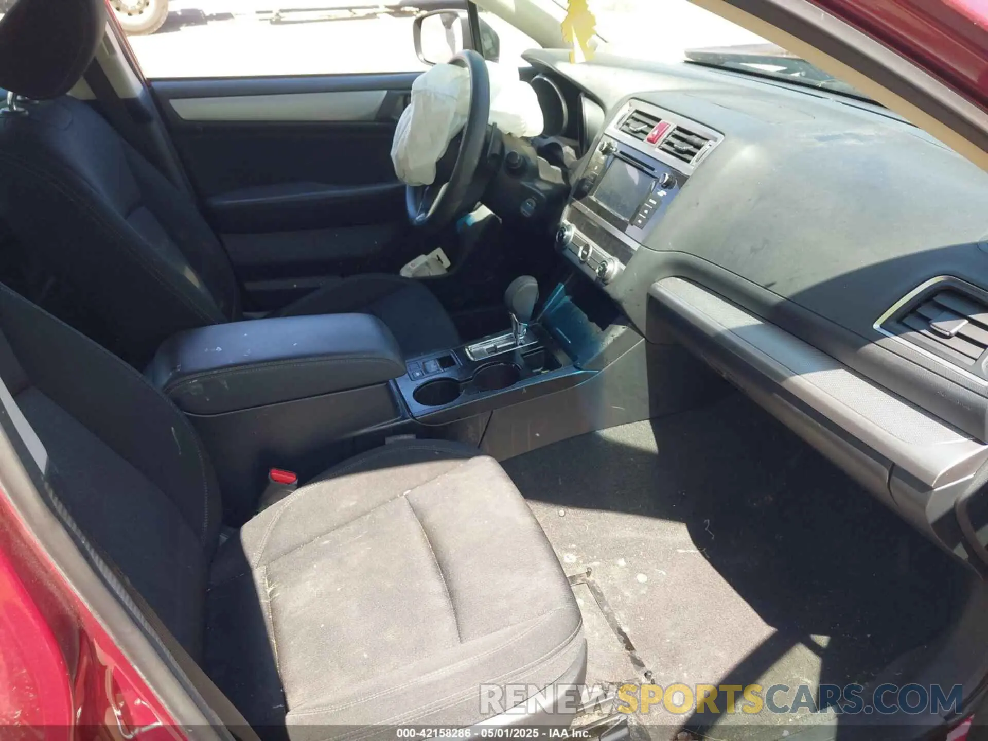 5 Photograph of a damaged car 4S3BNAB62K3025002 SUBARU LEGACY 2019