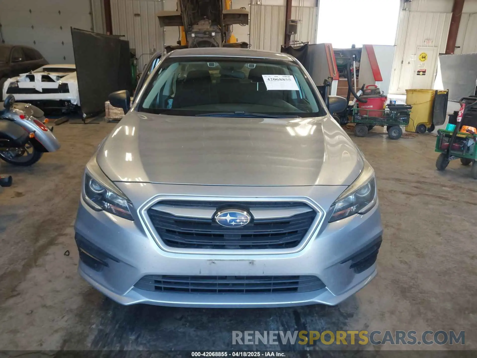 12 Photograph of a damaged car 4S3BNAB63K3024120 SUBARU LEGACY 2019