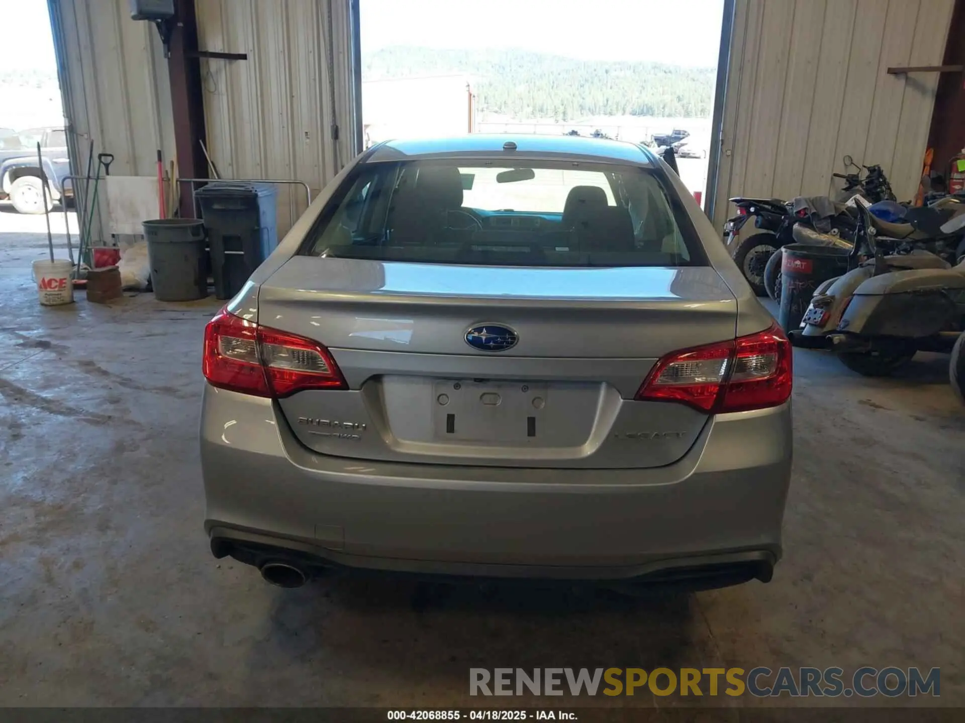16 Photograph of a damaged car 4S3BNAB63K3024120 SUBARU LEGACY 2019
