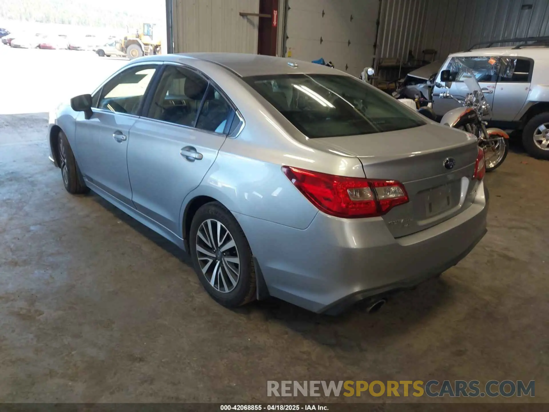 3 Photograph of a damaged car 4S3BNAB63K3024120 SUBARU LEGACY 2019