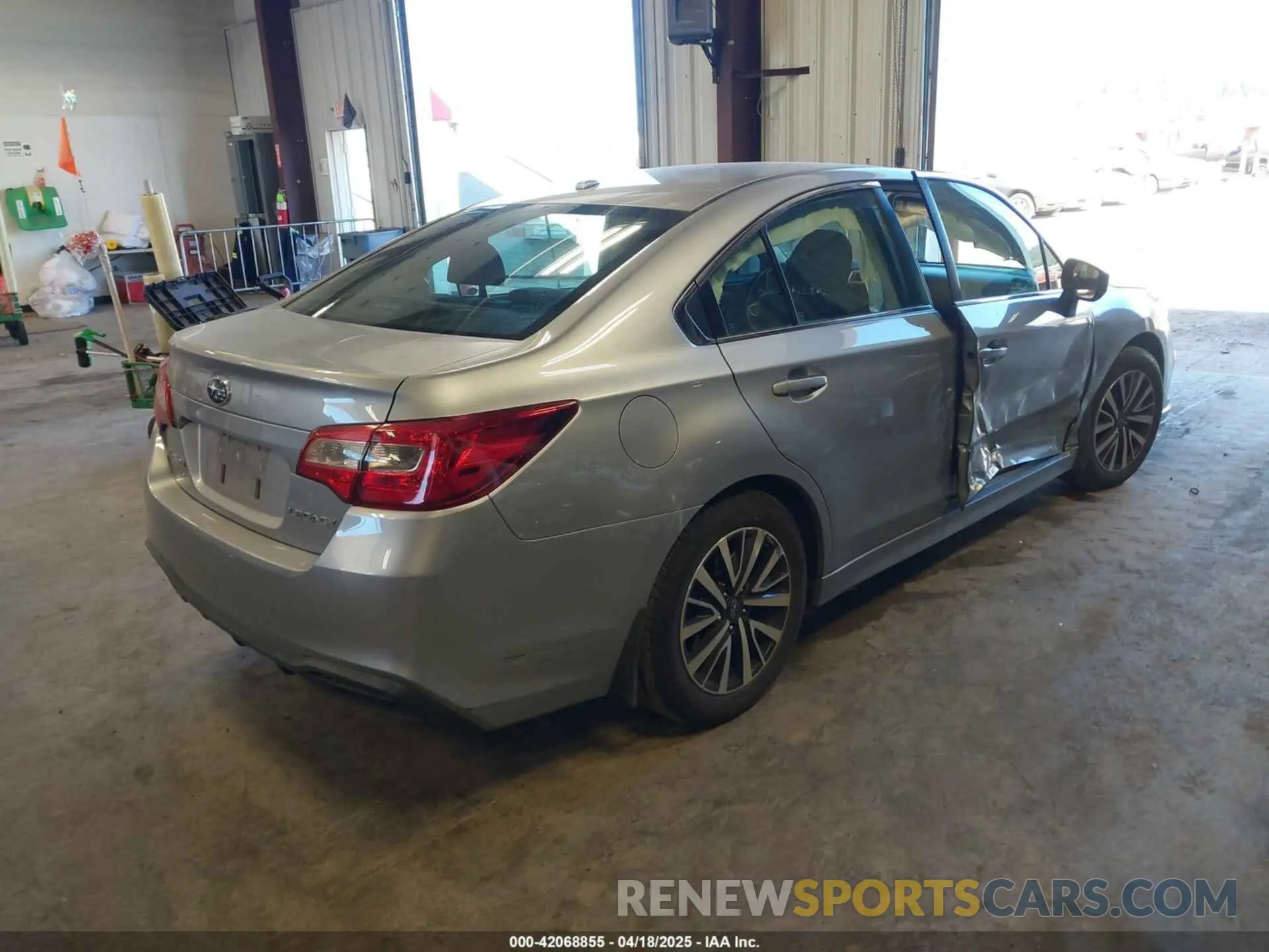 4 Photograph of a damaged car 4S3BNAB63K3024120 SUBARU LEGACY 2019