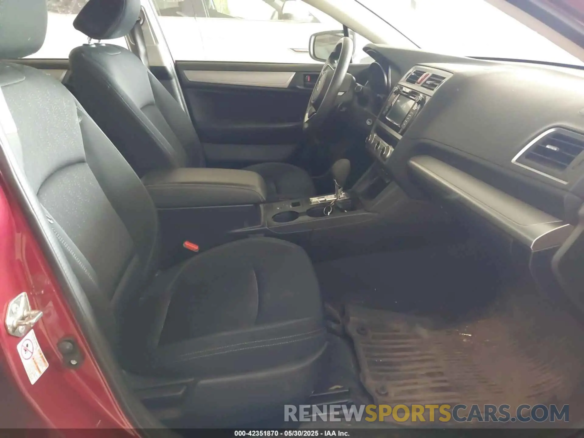 5 Photograph of a damaged car 4S3BNAB65K3018867 SUBARU LEGACY 2019