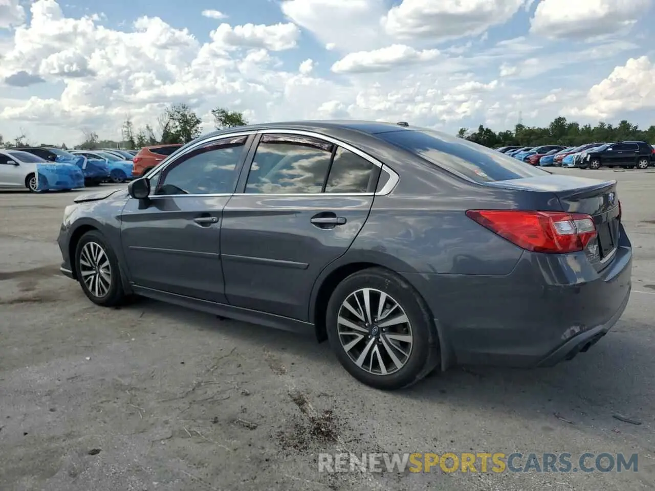 2 Photograph of a damaged car 4S3BNAB65K3036396 SUBARU LEGACY 2019