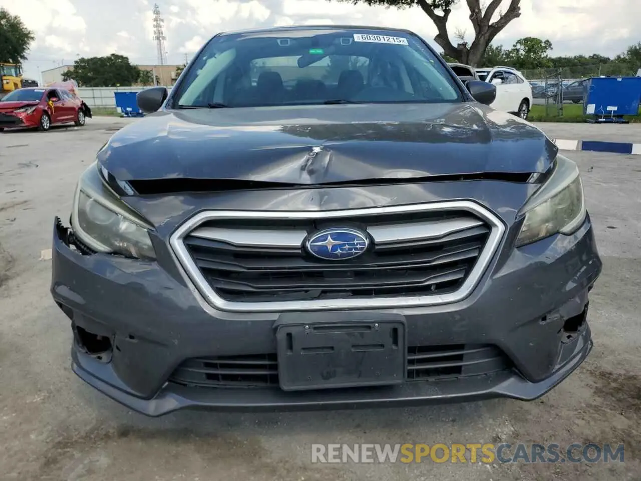 5 Photograph of a damaged car 4S3BNAB65K3036396 SUBARU LEGACY 2019