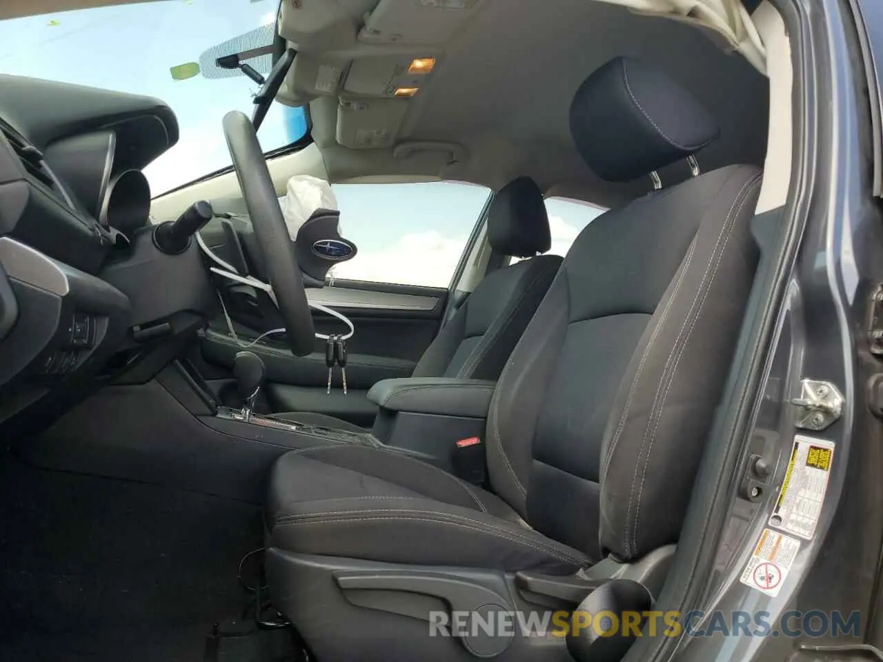 7 Photograph of a damaged car 4S3BNAB65K3036396 SUBARU LEGACY 2019