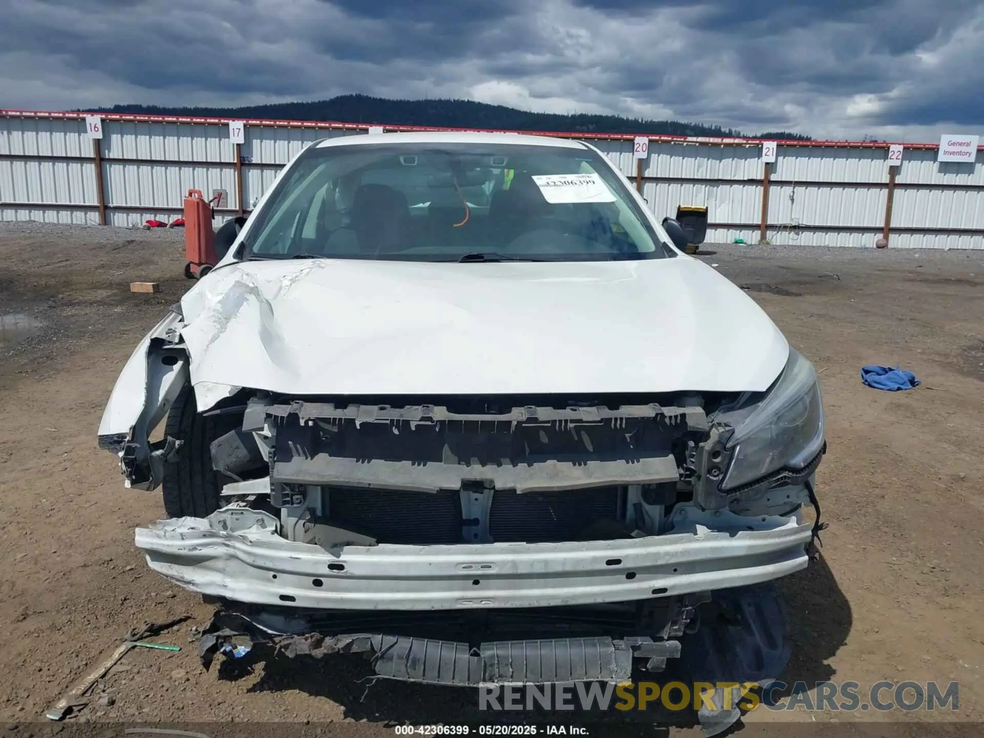 13 Photograph of a damaged car 4S3BNAB66K3030879 SUBARU LEGACY 2019