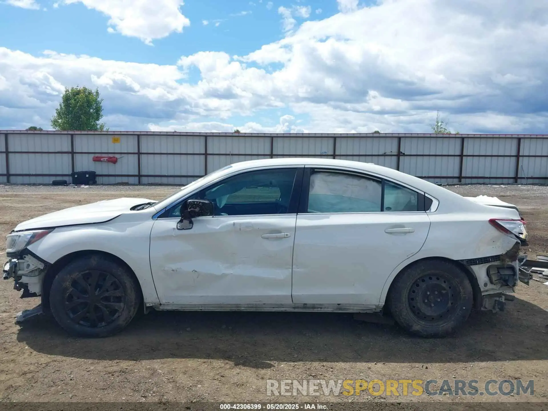 15 Photograph of a damaged car 4S3BNAB66K3030879 SUBARU LEGACY 2019