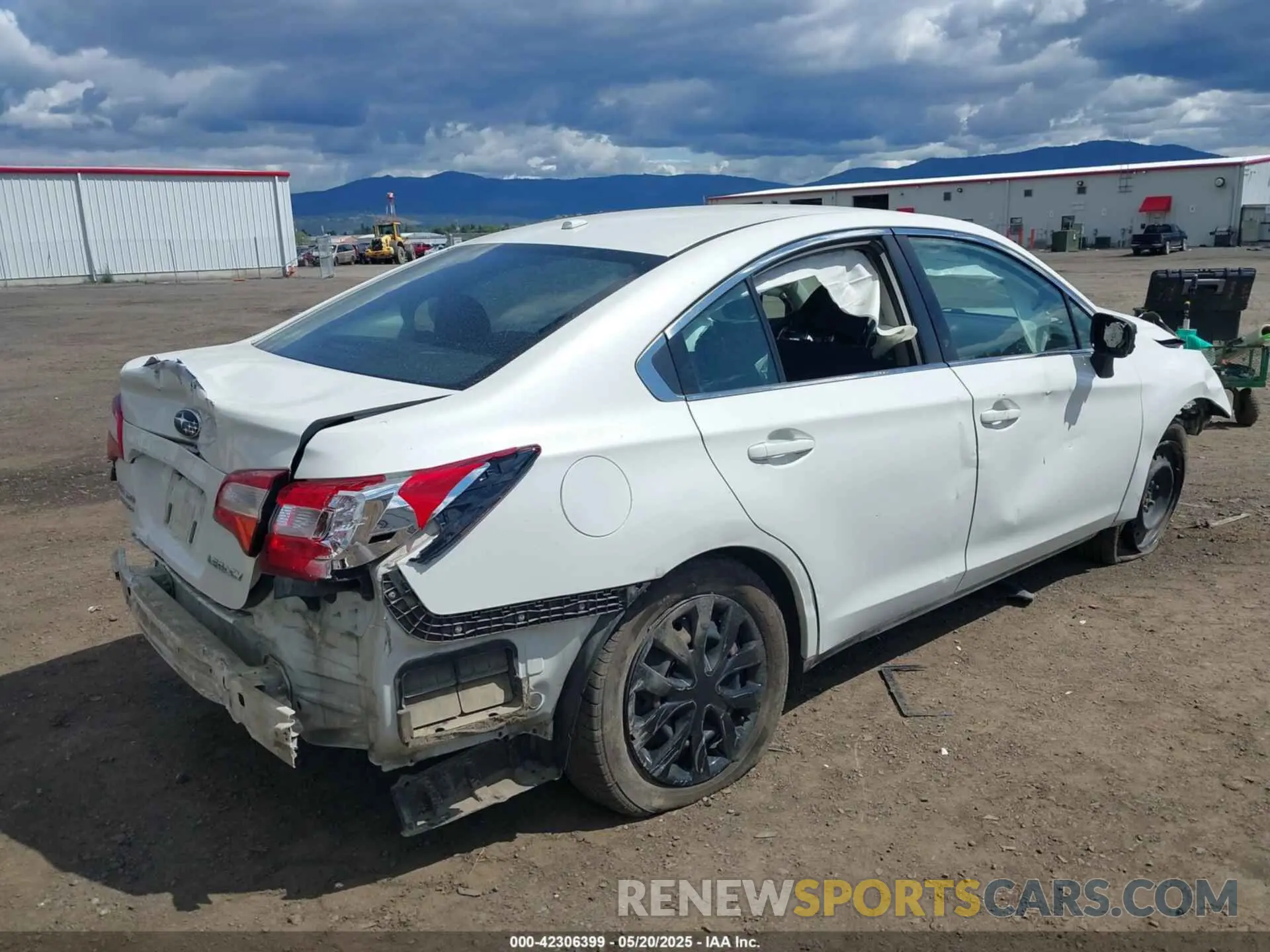4 Photograph of a damaged car 4S3BNAB66K3030879 SUBARU LEGACY 2019