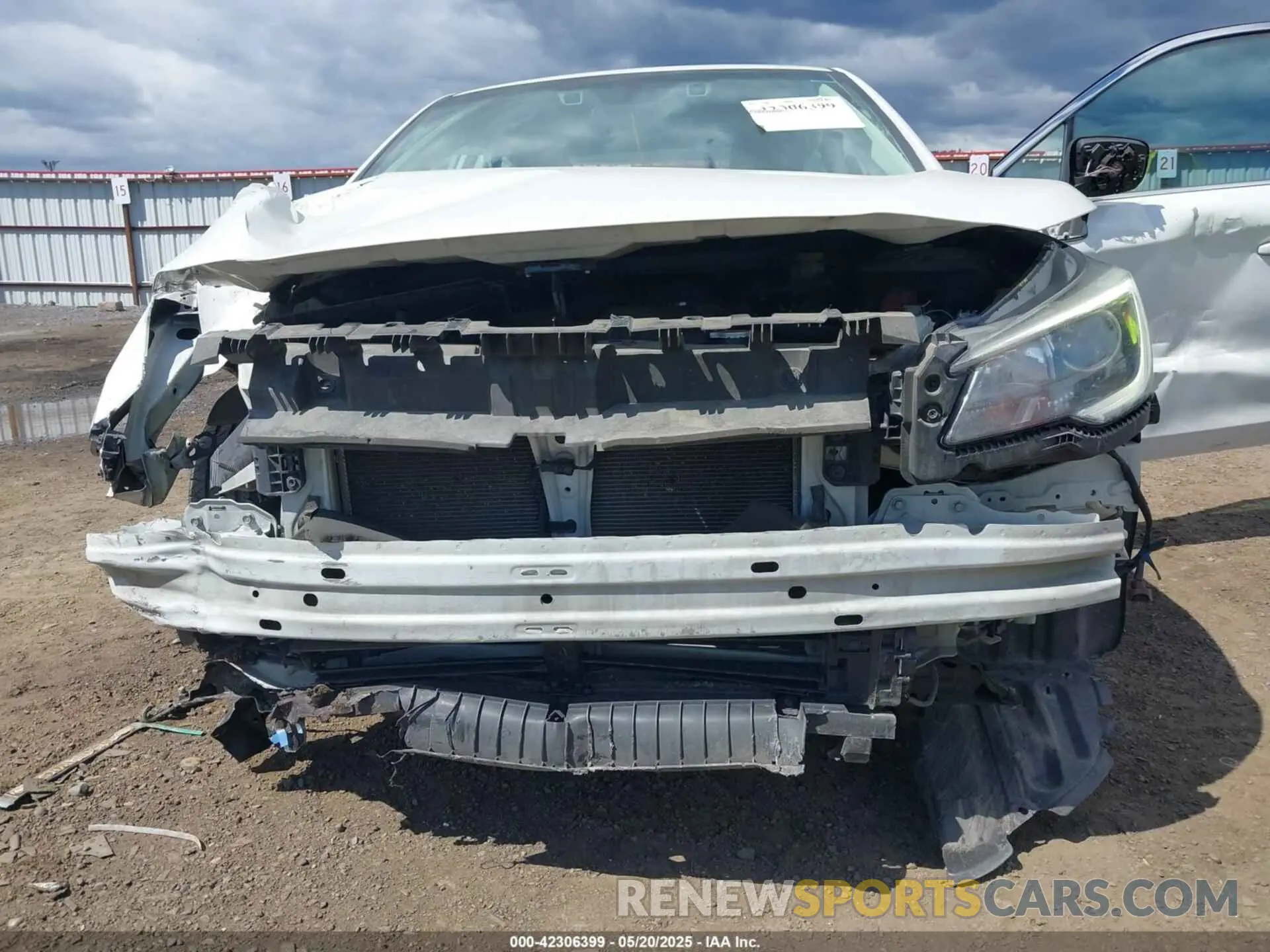 6 Photograph of a damaged car 4S3BNAB66K3030879 SUBARU LEGACY 2019