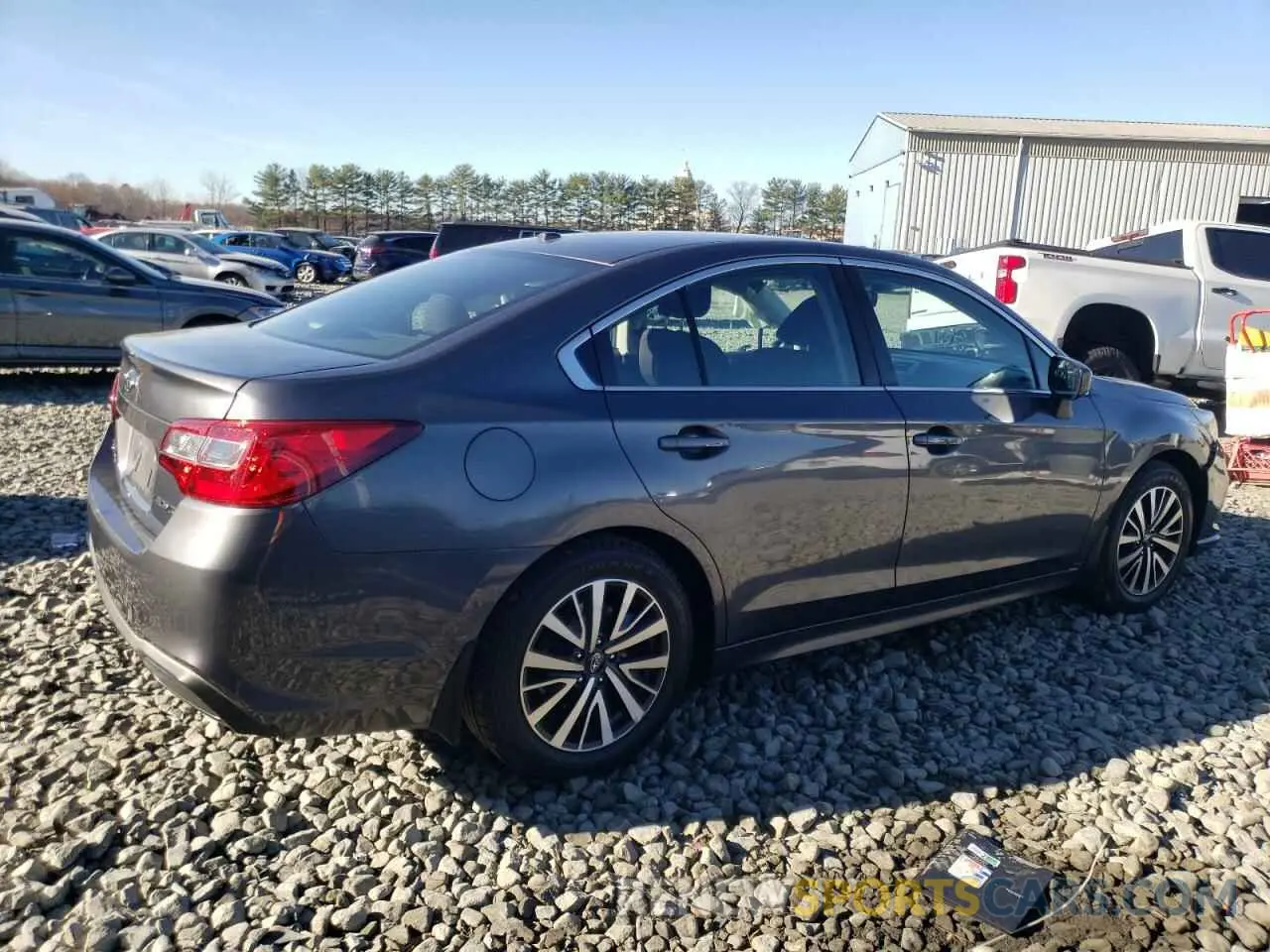 3 Photograph of a damaged car 4S3BNAB68K3004476 SUBARU LEGACY 2019