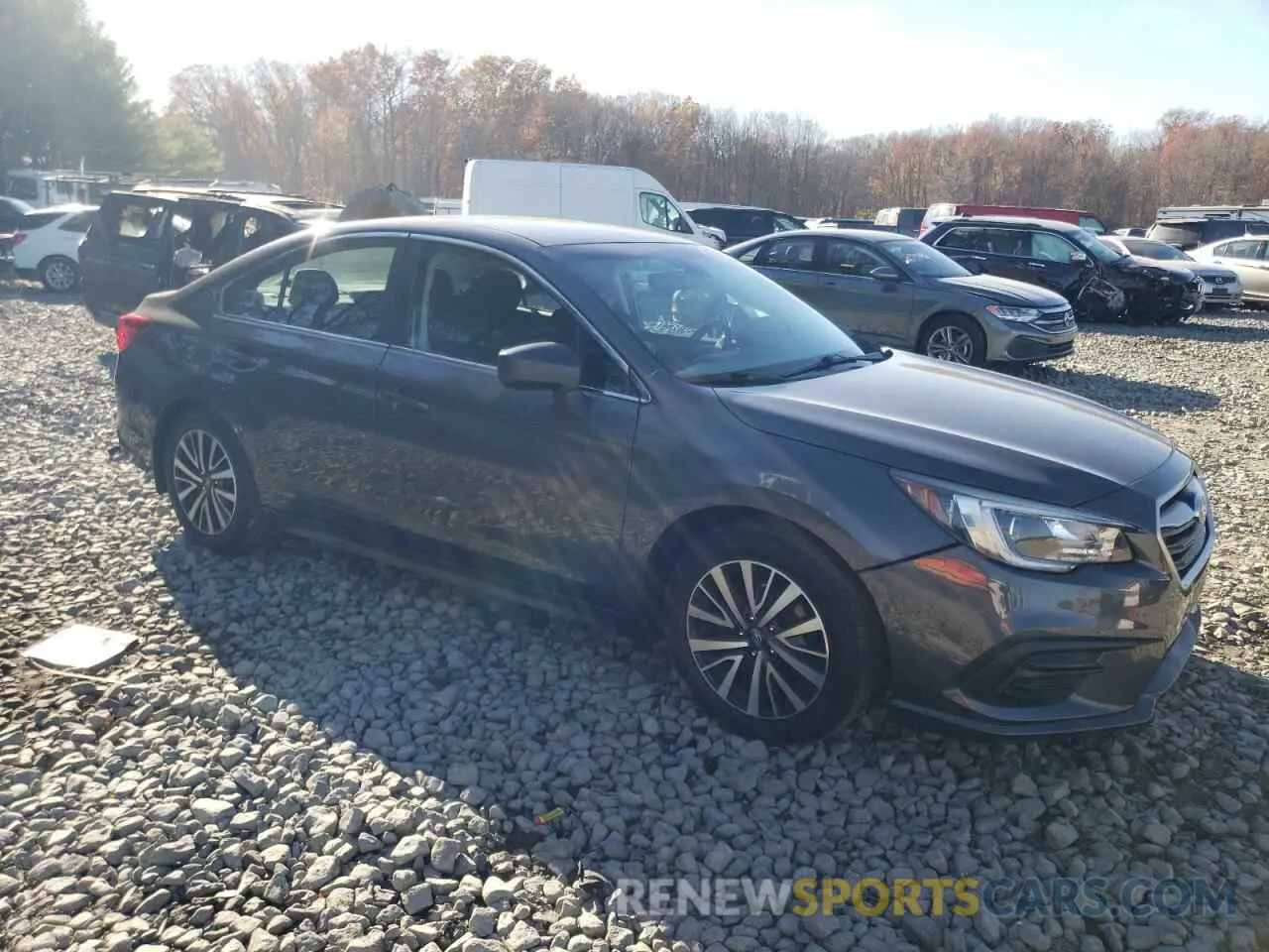 4 Photograph of a damaged car 4S3BNAB68K3004476 SUBARU LEGACY 2019