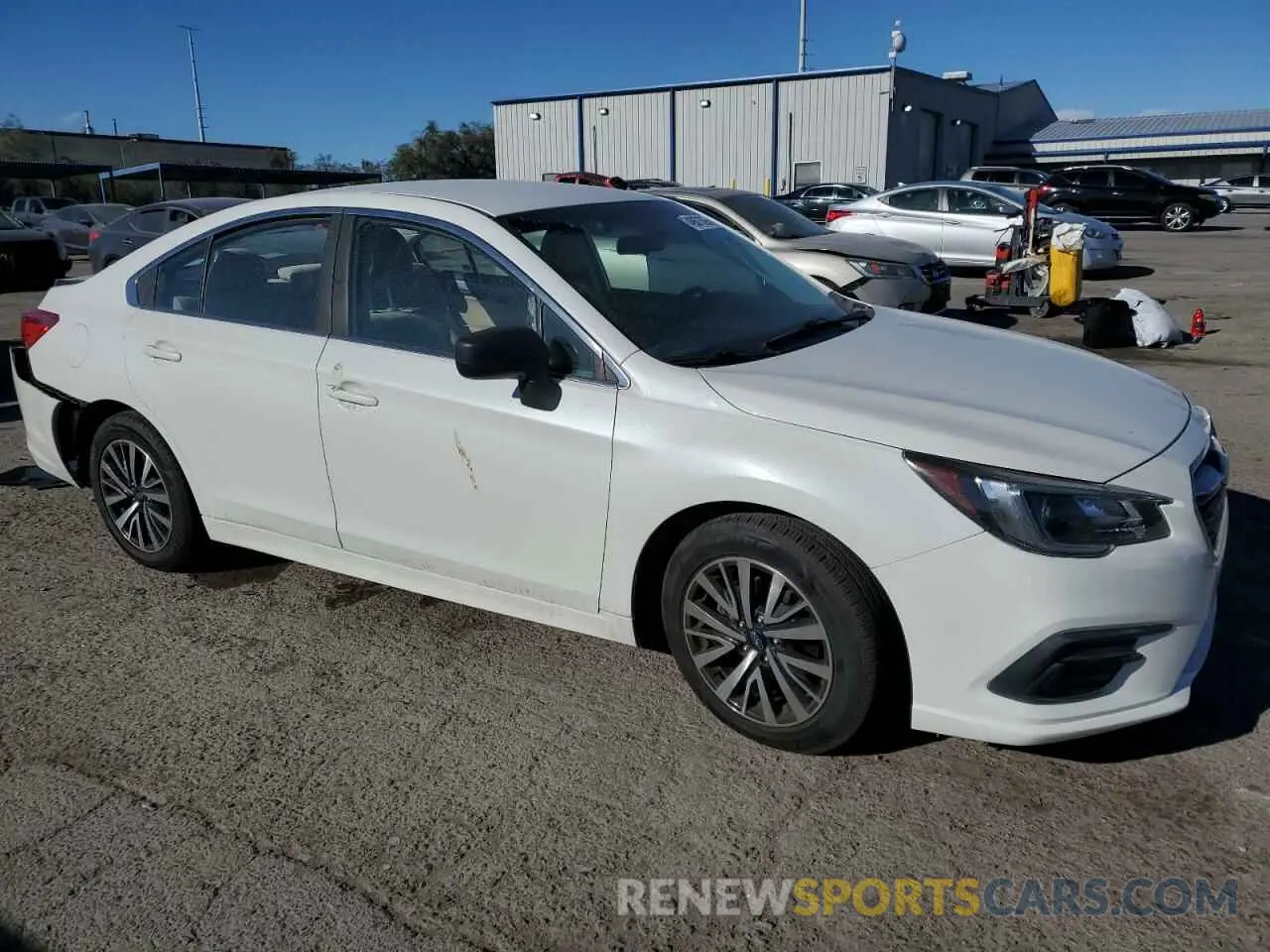 4 Photograph of a damaged car 4S3BNAB69K3024204 SUBARU LEGACY 2019