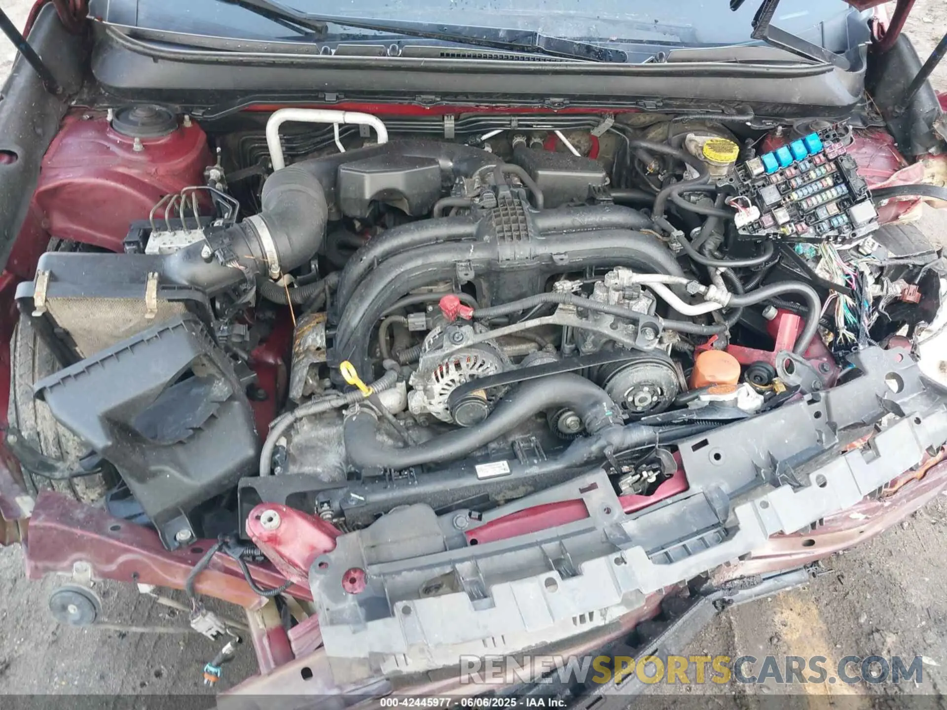 10 Photograph of a damaged car 4S3BNAB69K3028513 SUBARU LEGACY 2019