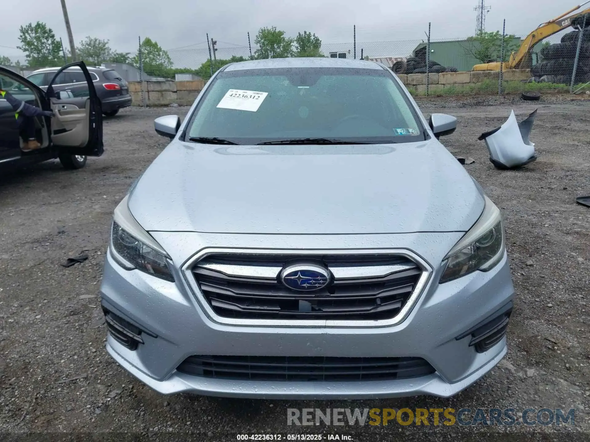 11 Photograph of a damaged car 4S3BNAF61K3011165 SUBARU LEGACY 2019