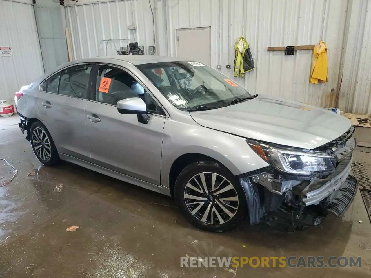 4 Photograph of a damaged car 4S3BNAF61K3024840 SUBARU LEGACY 2019