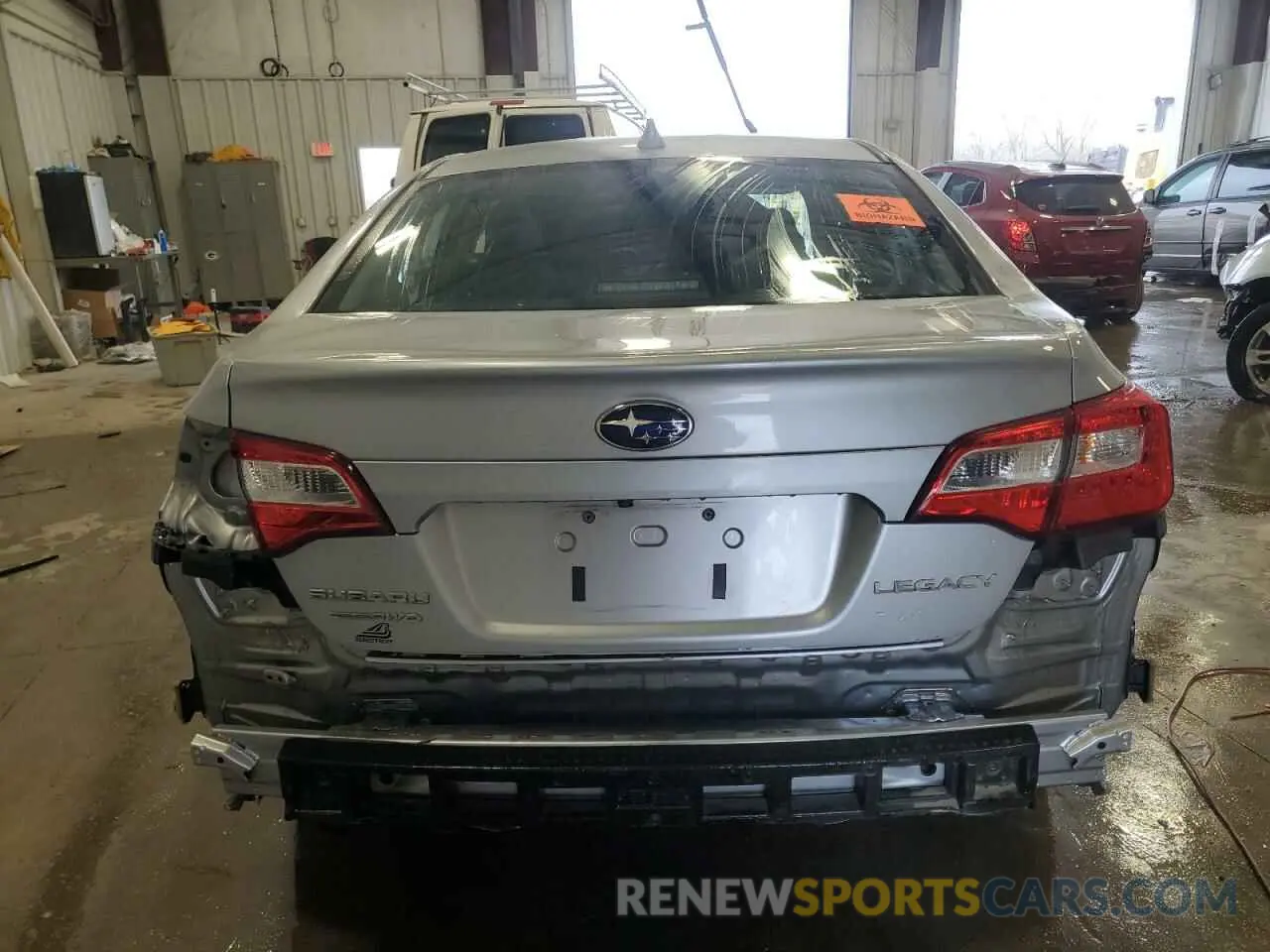 6 Photograph of a damaged car 4S3BNAF61K3024840 SUBARU LEGACY 2019