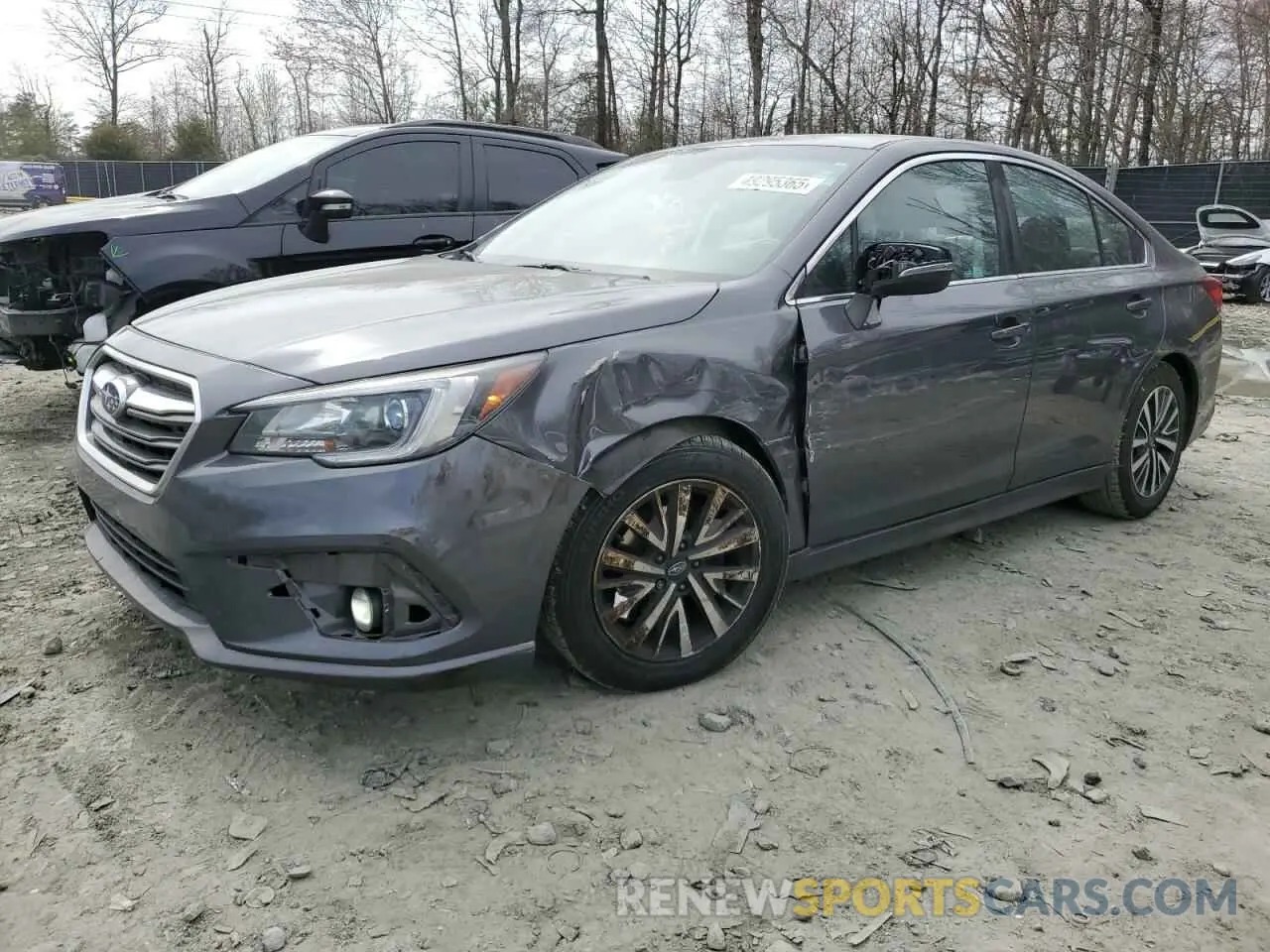 1 Photograph of a damaged car 4S3BNAF61K3031092 SUBARU LEGACY 2019