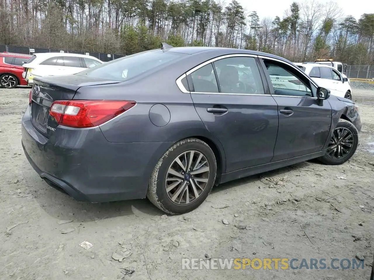 3 Photograph of a damaged car 4S3BNAF61K3031092 SUBARU LEGACY 2019