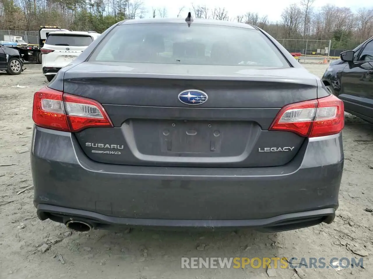 6 Photograph of a damaged car 4S3BNAF61K3031092 SUBARU LEGACY 2019