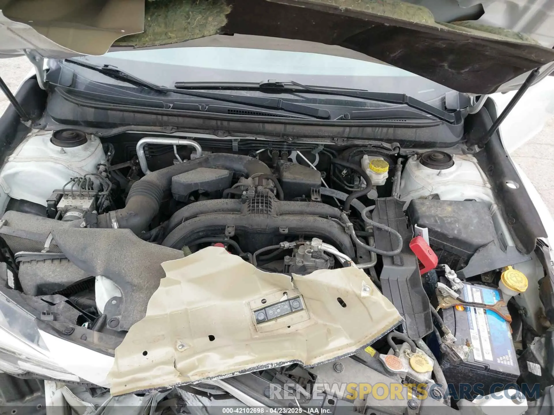 10 Photograph of a damaged car 4S3BNAF61K3034641 SUBARU LEGACY 2019