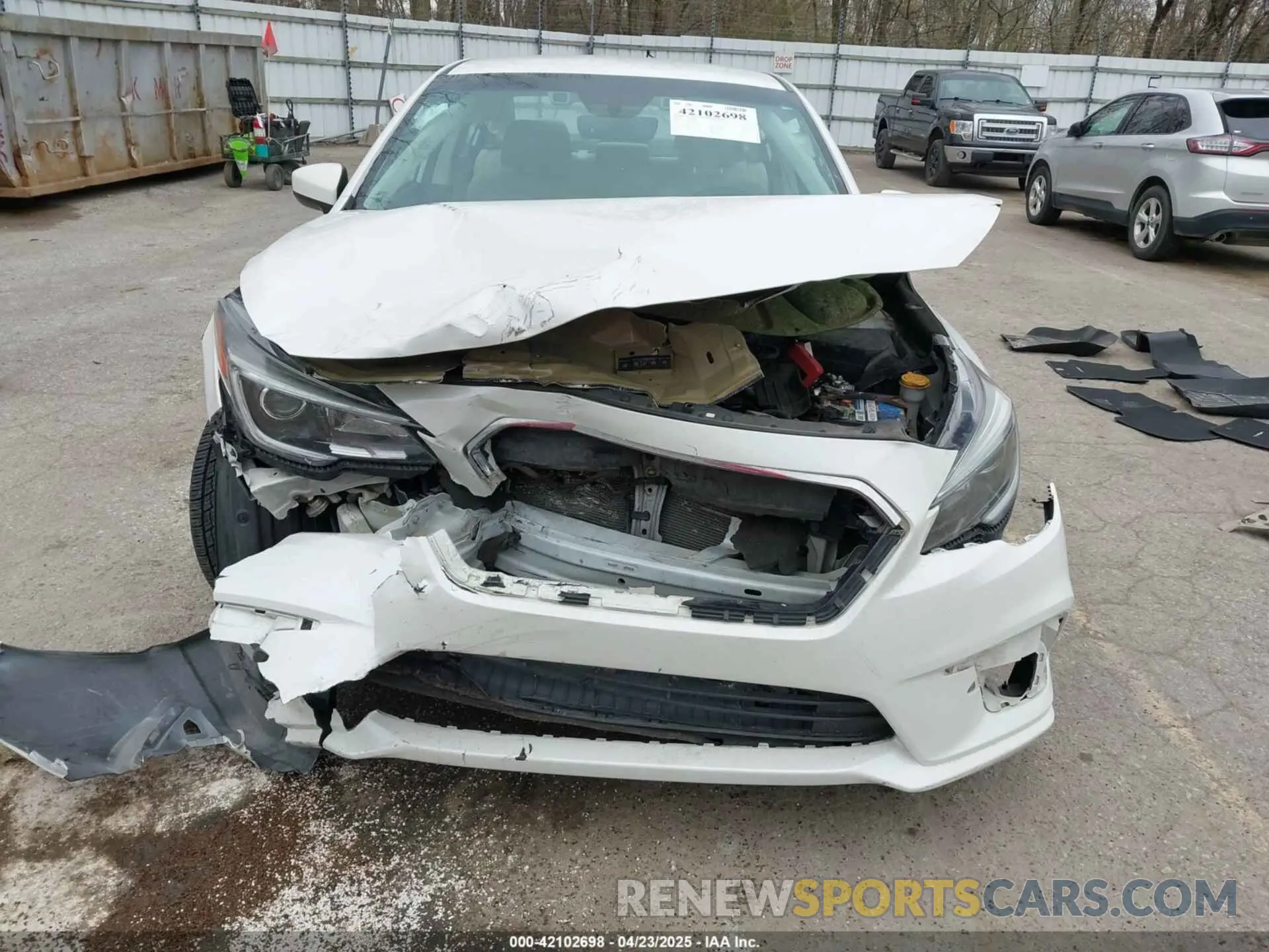 13 Photograph of a damaged car 4S3BNAF61K3034641 SUBARU LEGACY 2019