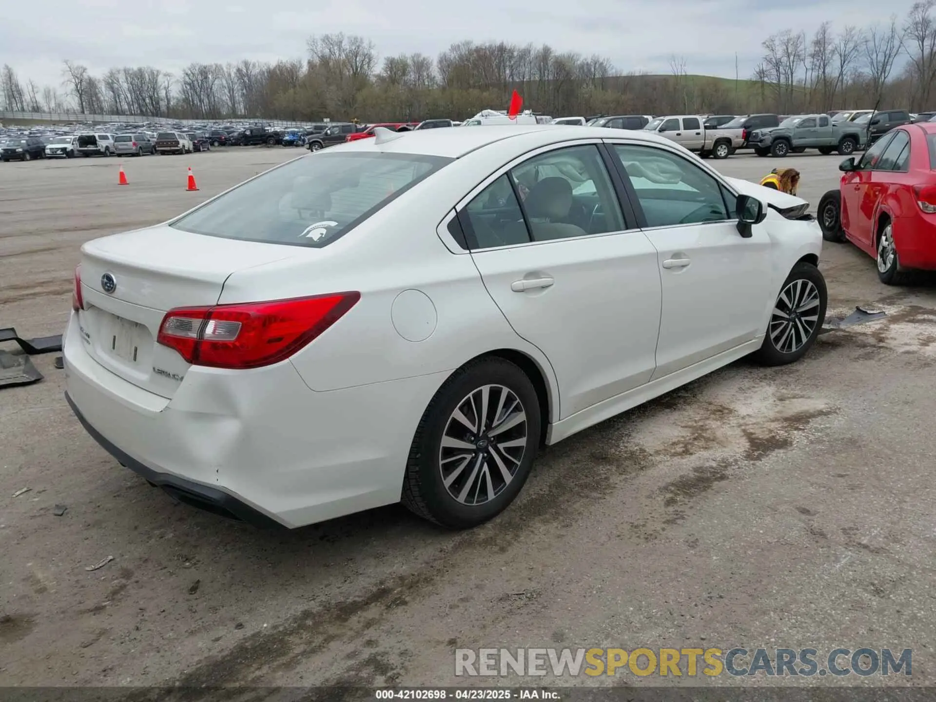 4 Photograph of a damaged car 4S3BNAF61K3034641 SUBARU LEGACY 2019