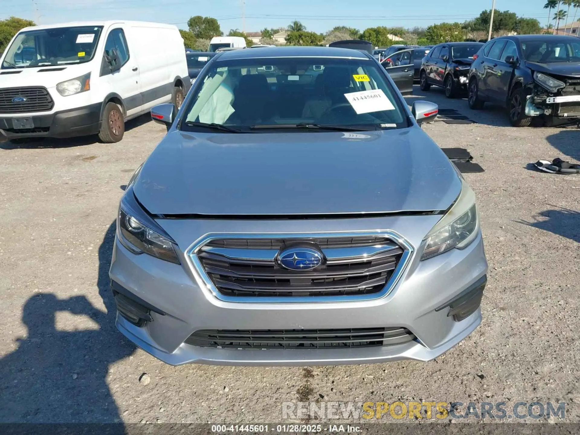 11 Photograph of a damaged car 4S3BNAF62K3031974 SUBARU LEGACY 2019