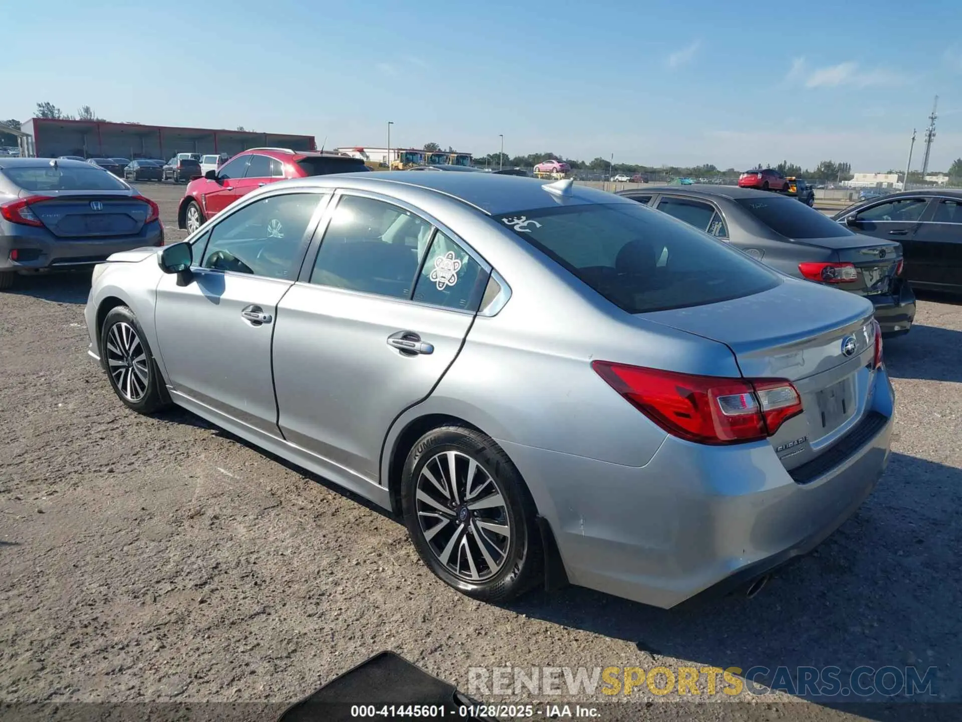3 Photograph of a damaged car 4S3BNAF62K3031974 SUBARU LEGACY 2019