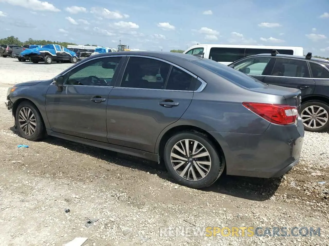 2 Photograph of a damaged car 4S3BNAF62K3038343 SUBARU LEGACY 2019