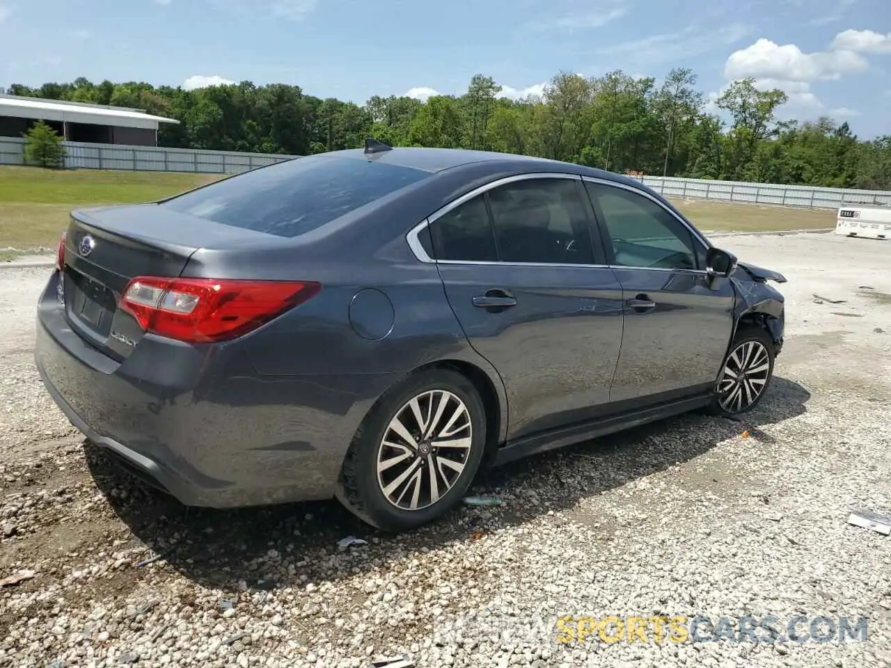 3 Photograph of a damaged car 4S3BNAF62K3038343 SUBARU LEGACY 2019