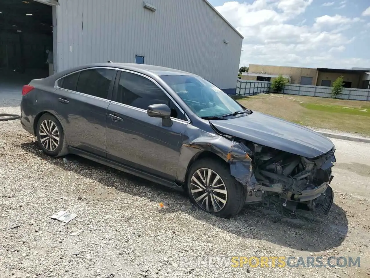4 Photograph of a damaged car 4S3BNAF62K3038343 SUBARU LEGACY 2019