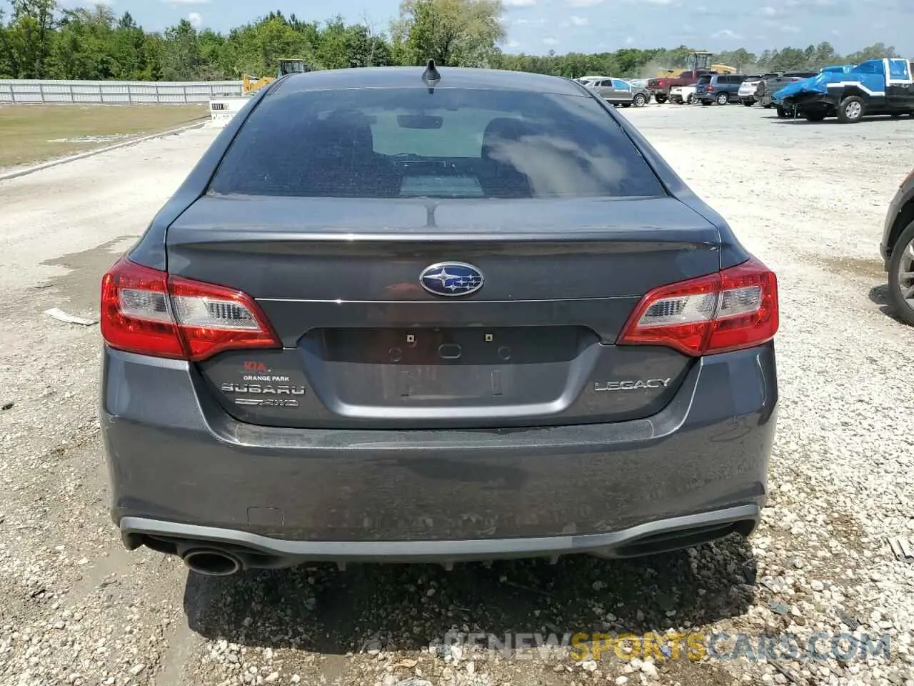 6 Photograph of a damaged car 4S3BNAF62K3038343 SUBARU LEGACY 2019