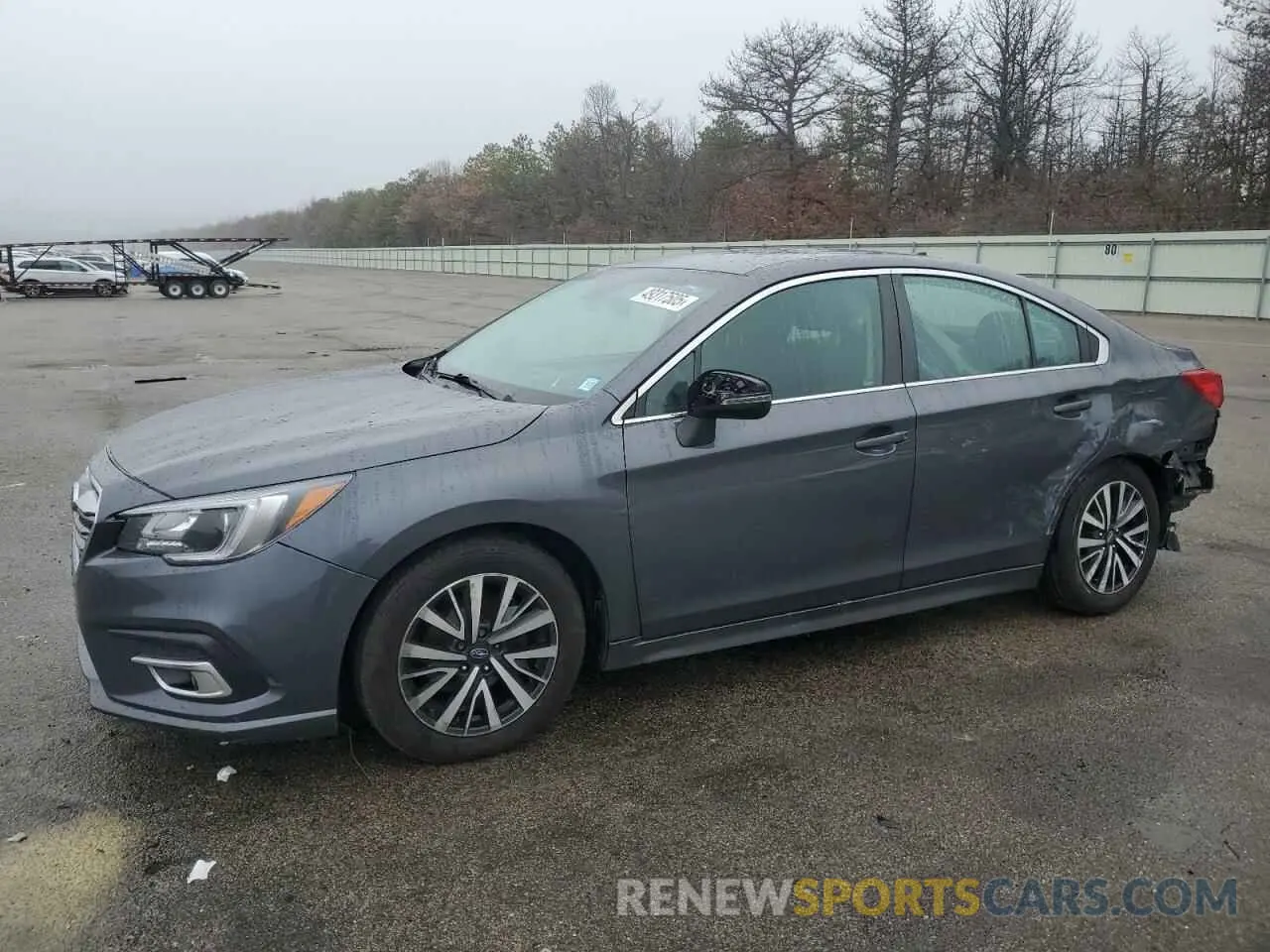 1 Photograph of a damaged car 4S3BNAF63K3014830 SUBARU LEGACY 2019