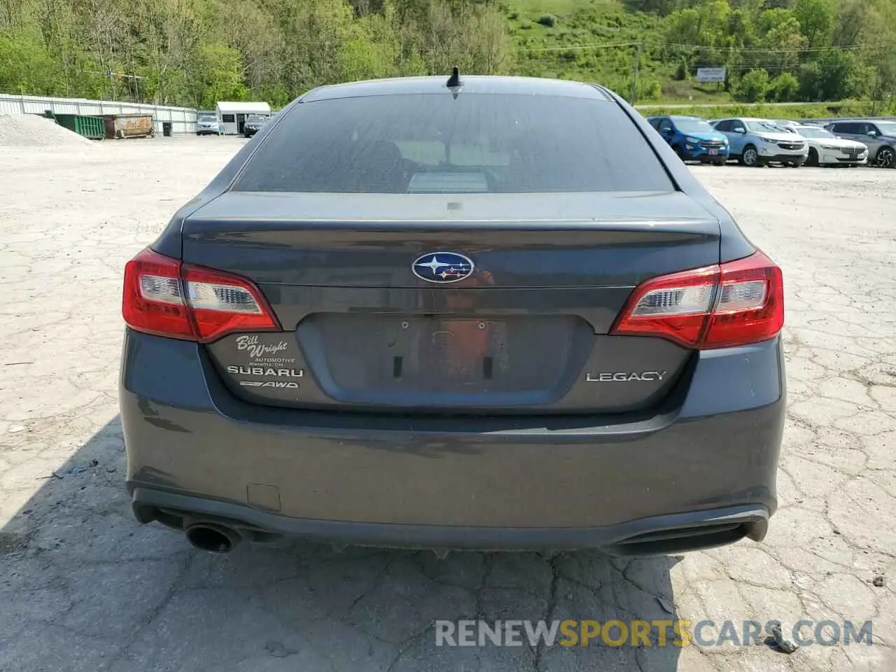 6 Photograph of a damaged car 4S3BNAF63K3037346 SUBARU LEGACY 2019