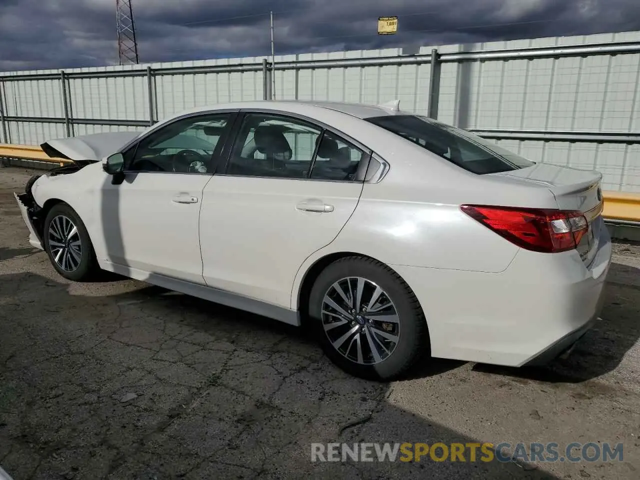 2 Photograph of a damaged car 4S3BNAF64K3040045 SUBARU LEGACY 2019