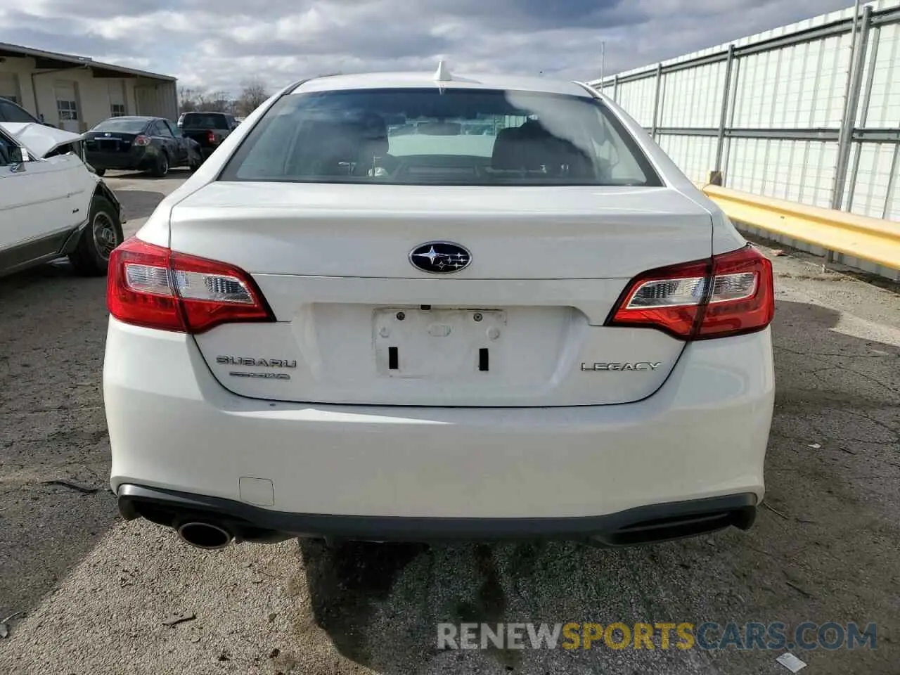 6 Photograph of a damaged car 4S3BNAF64K3040045 SUBARU LEGACY 2019