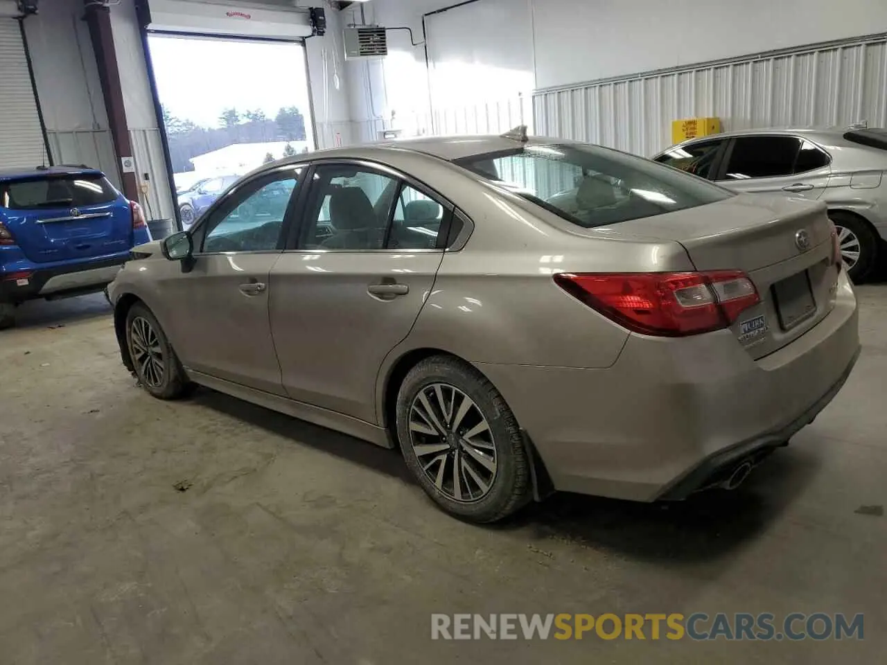 2 Photograph of a damaged car 4S3BNAF65K3009953 SUBARU LEGACY 2019