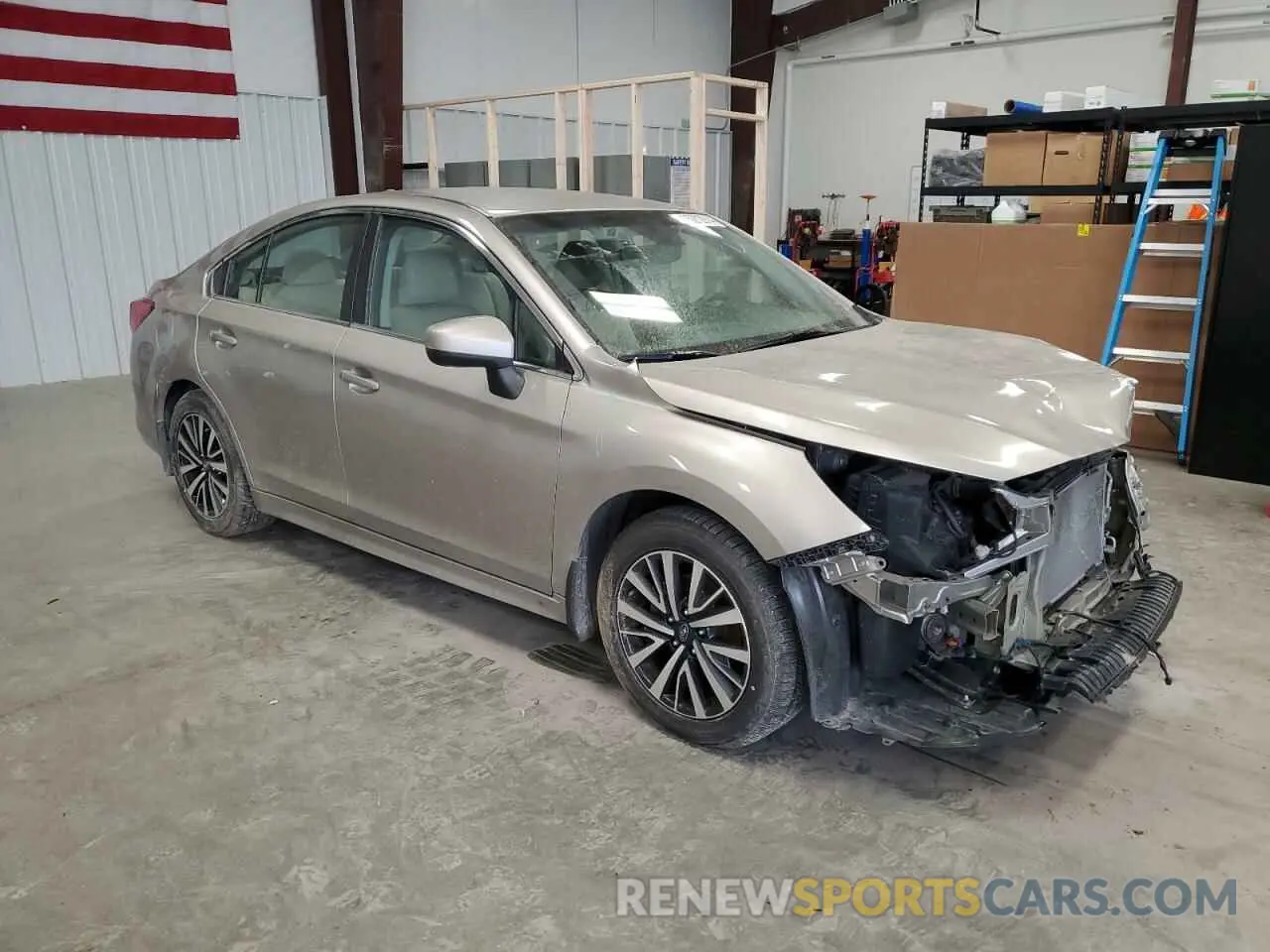 4 Photograph of a damaged car 4S3BNAF65K3009953 SUBARU LEGACY 2019