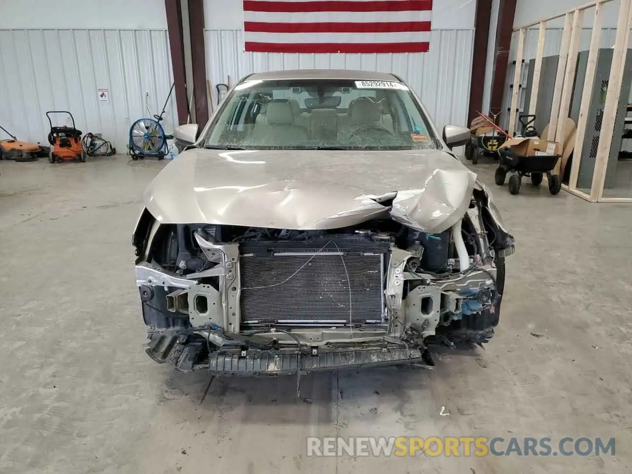 5 Photograph of a damaged car 4S3BNAF65K3009953 SUBARU LEGACY 2019