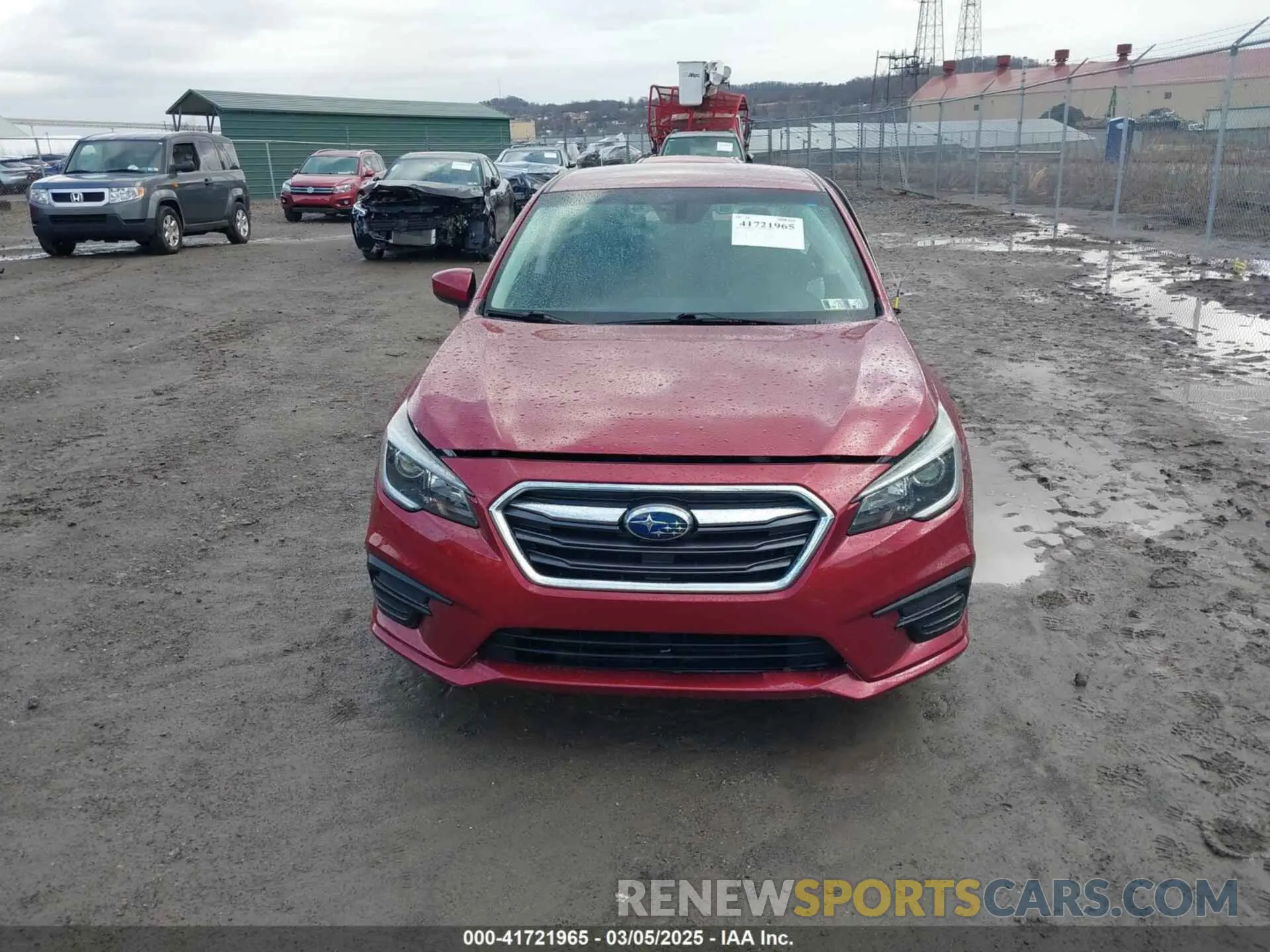 12 Photograph of a damaged car 4S3BNAF65K3021374 SUBARU LEGACY 2019